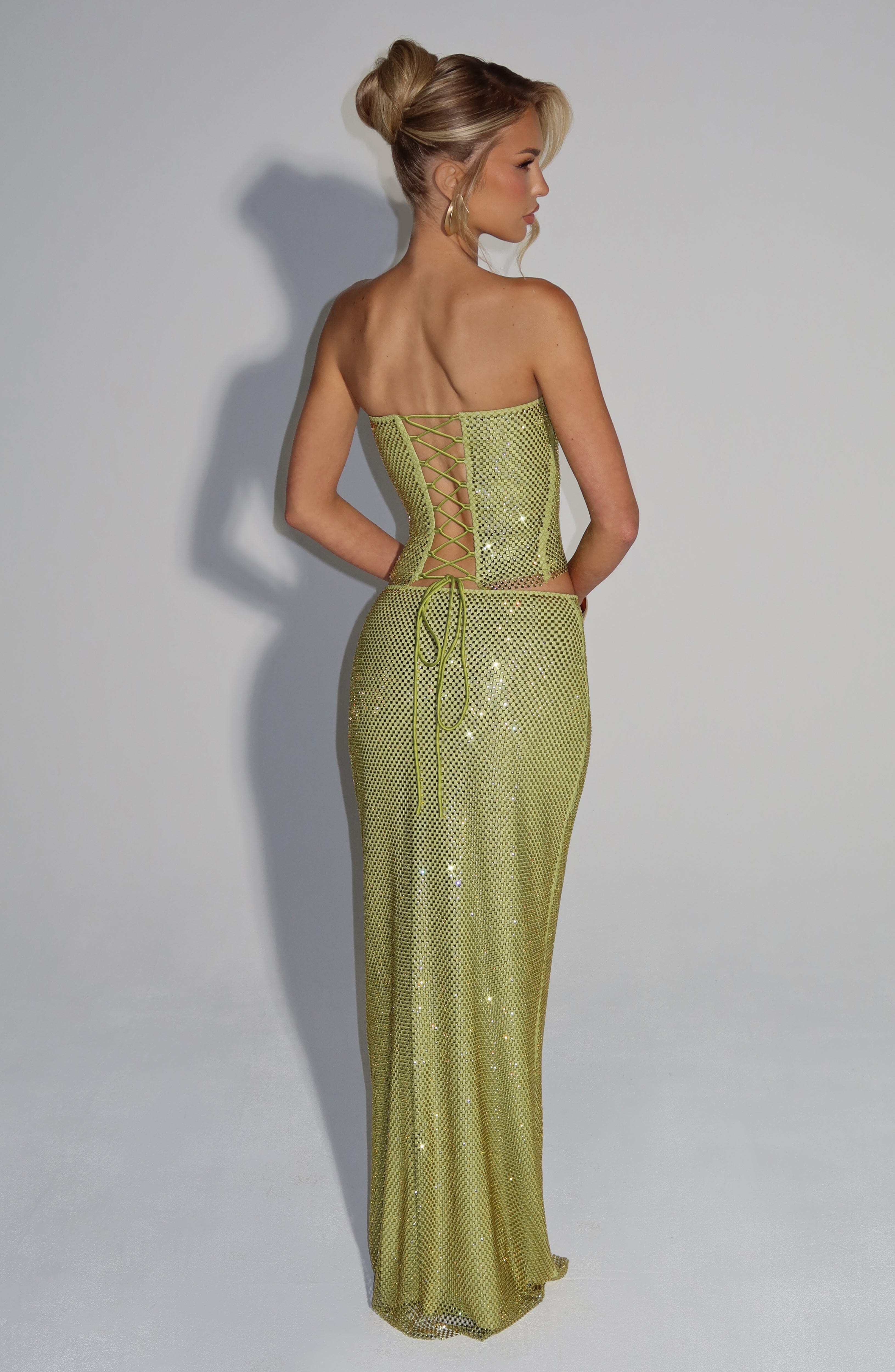 Hali Maxi Skirt - Olive - Image 4