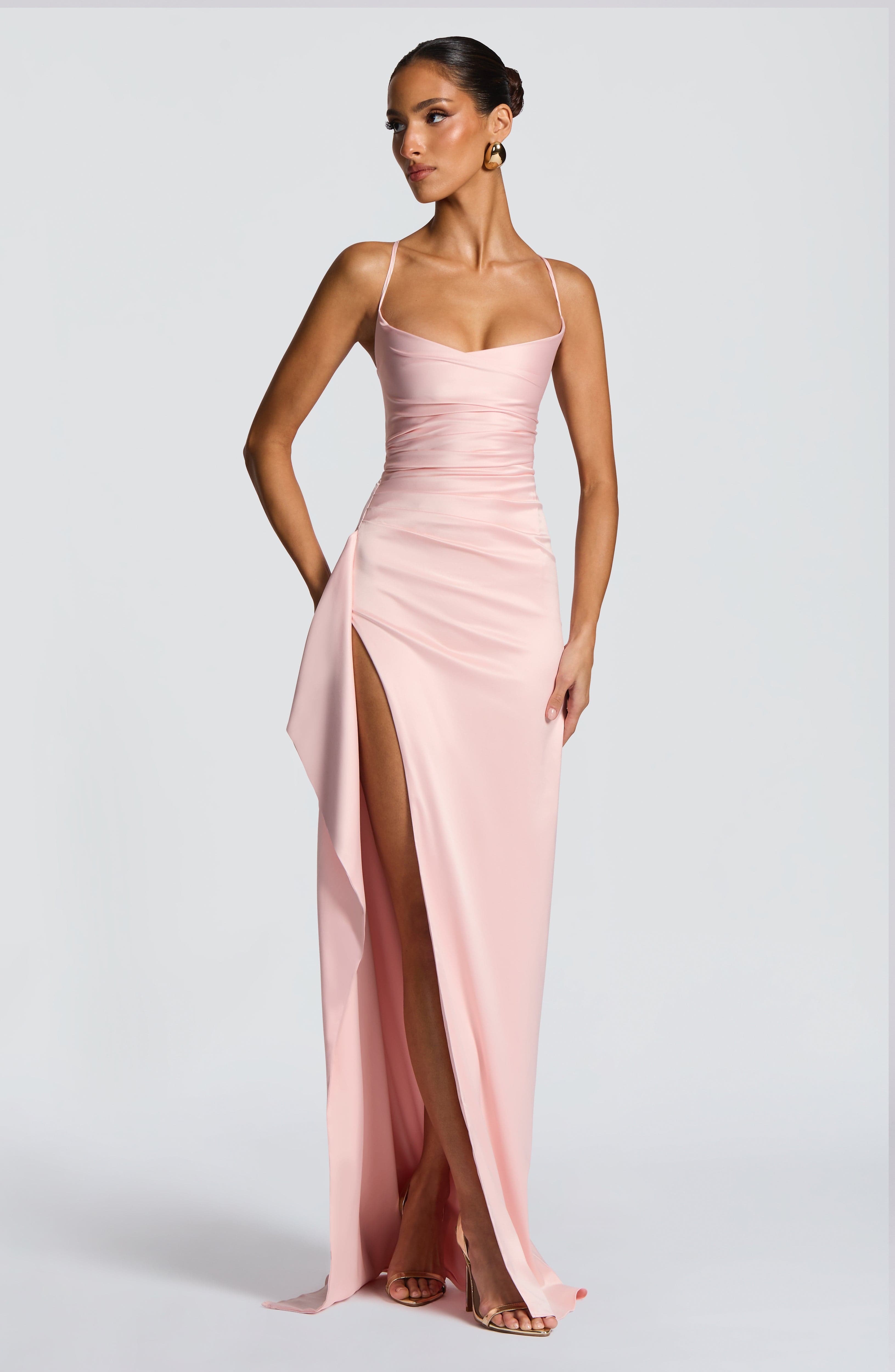 Helen Maxi Dress - Blush - Image 8