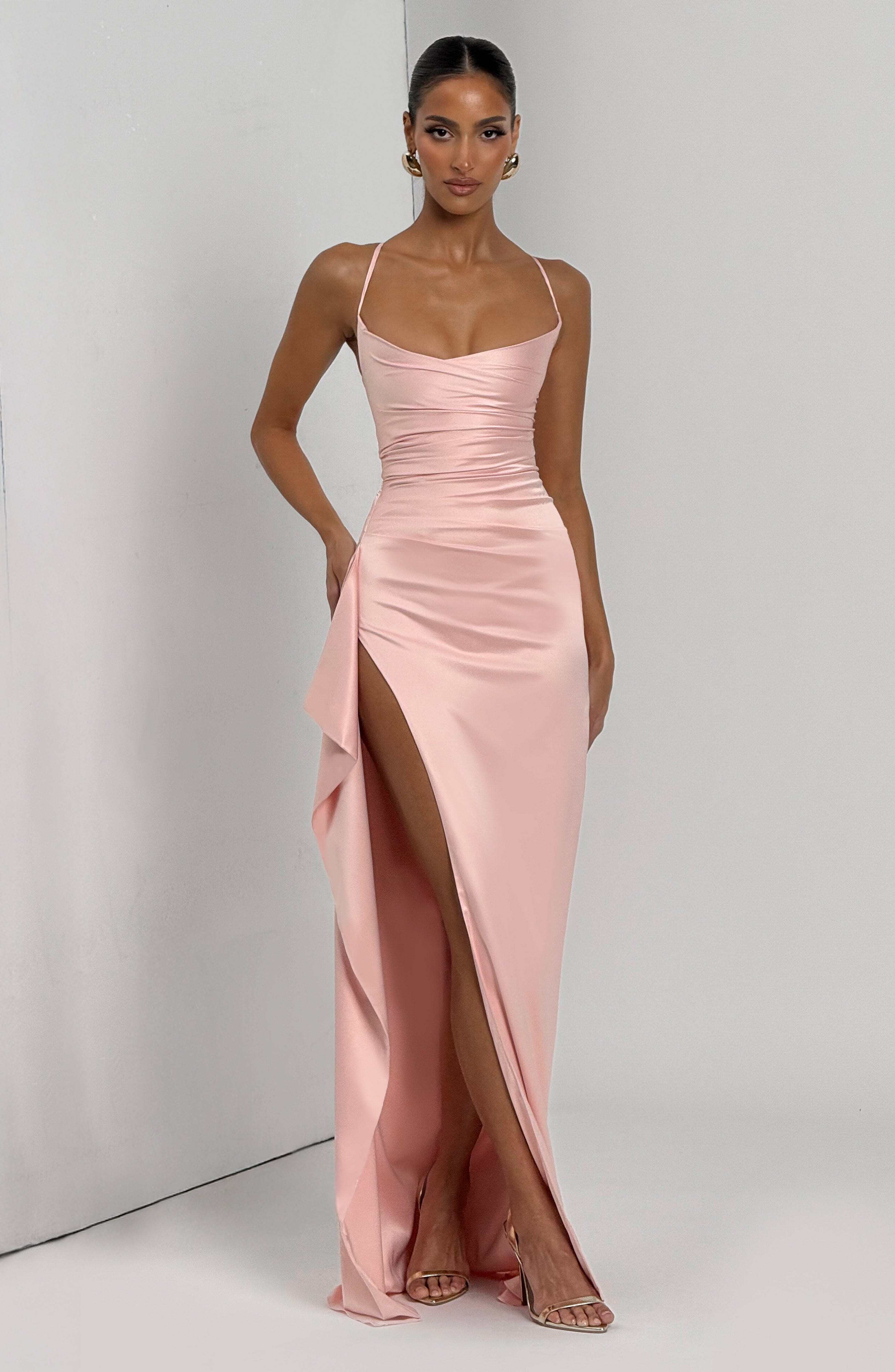 Helen Maxi Dress - Blush - Image 7