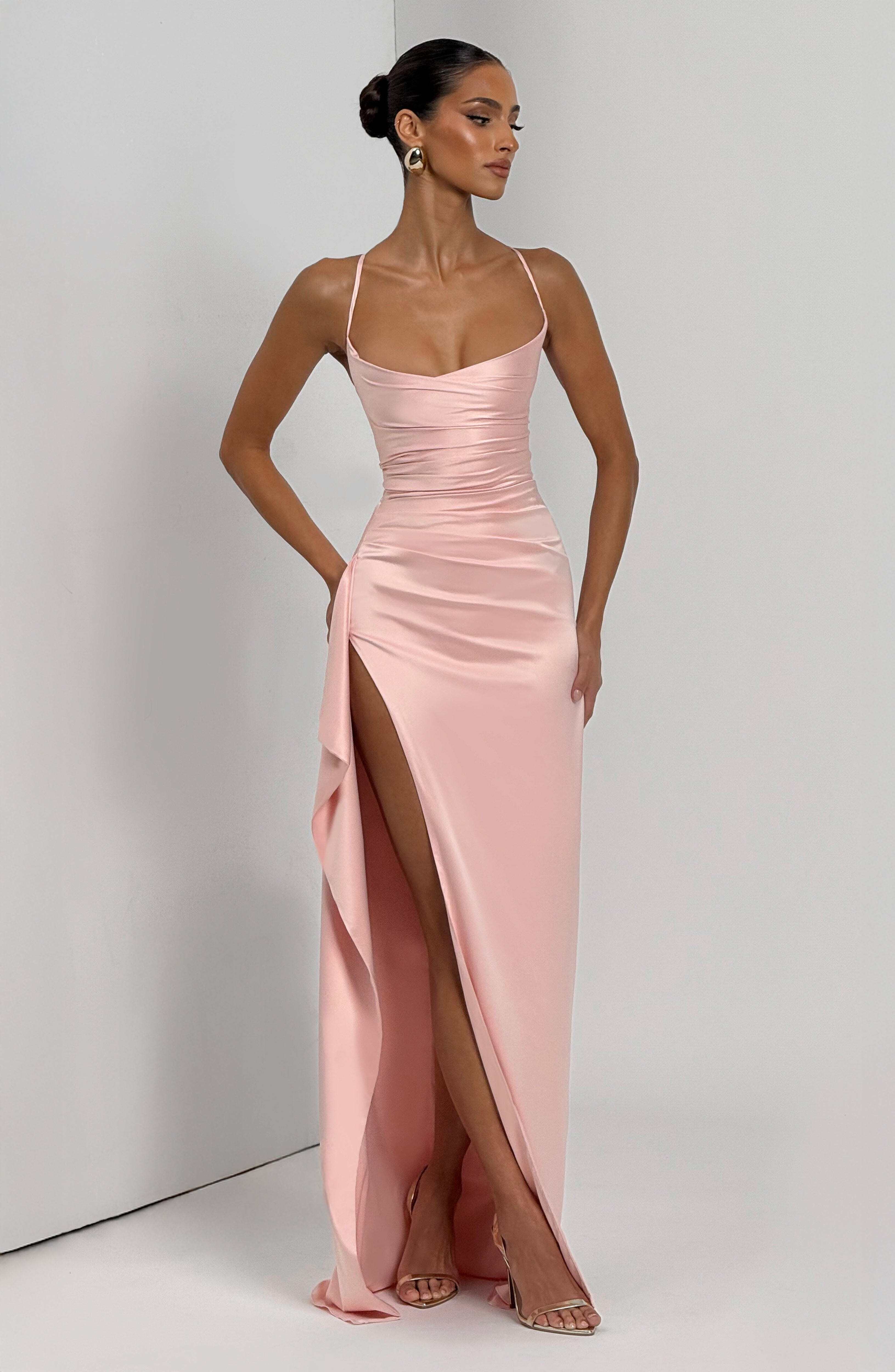 Helen Maxi Dress - Blush - Image 4