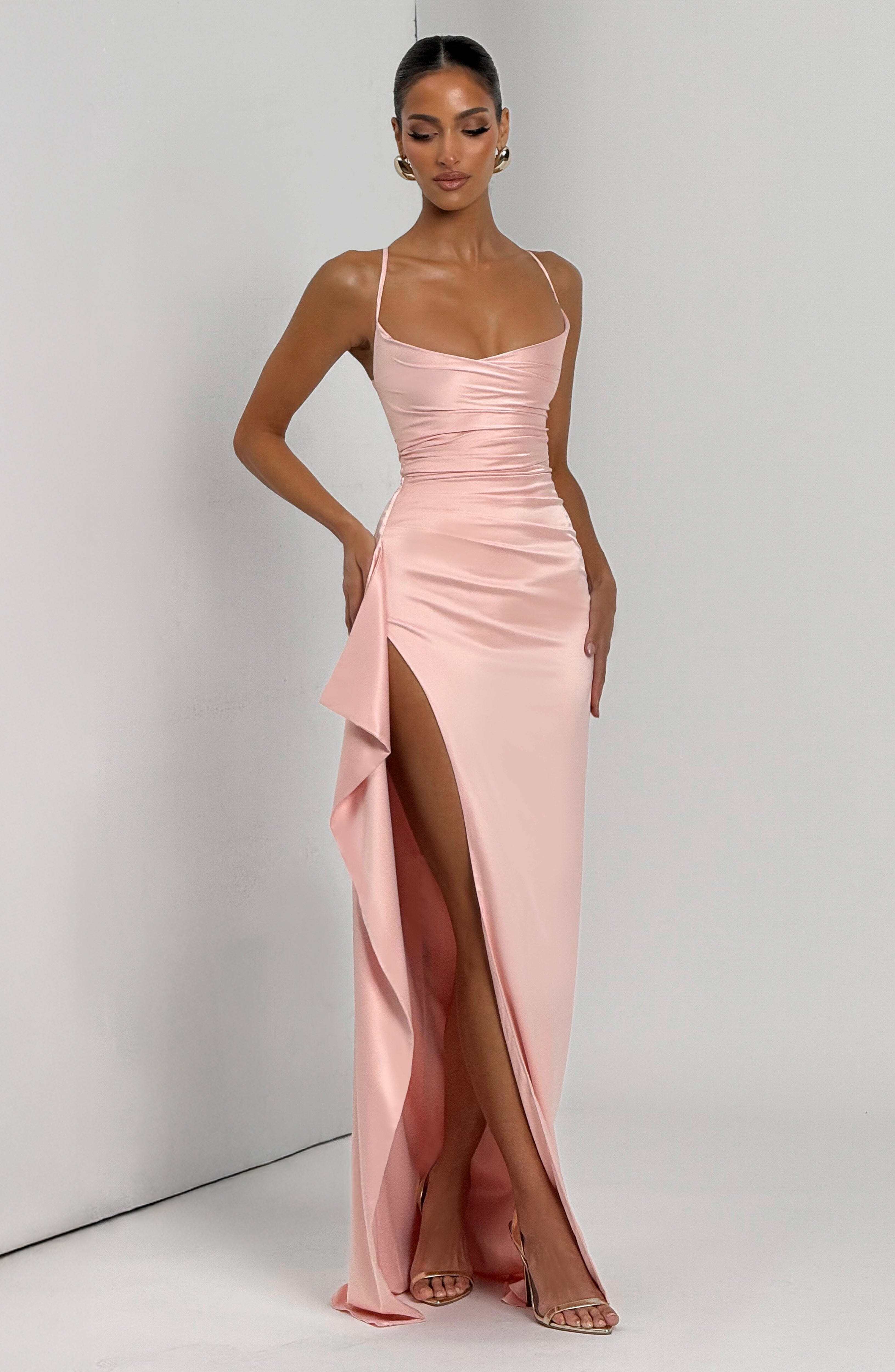 Helen Maxi Dress - Blush - Image 9