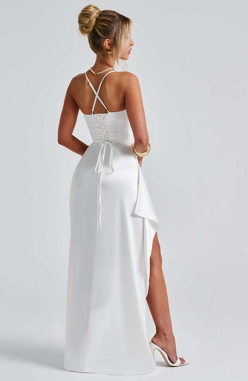 Helen Maxi Dress - Ivory - Image 6