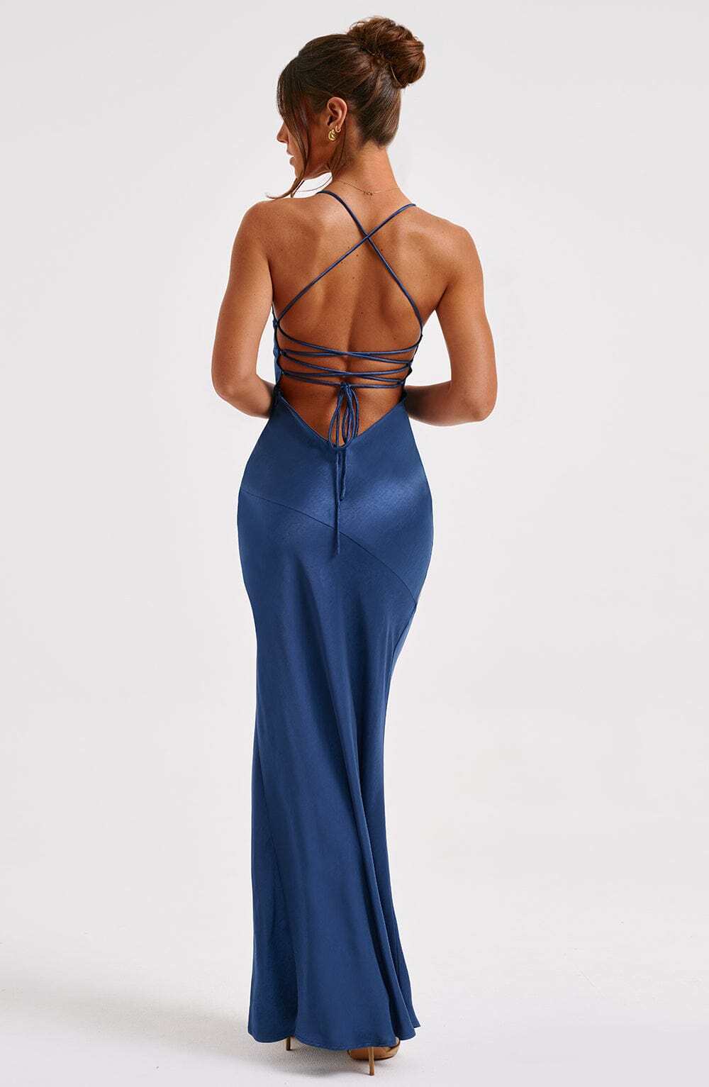Isobel Maxi Dress - Navy - Image 6