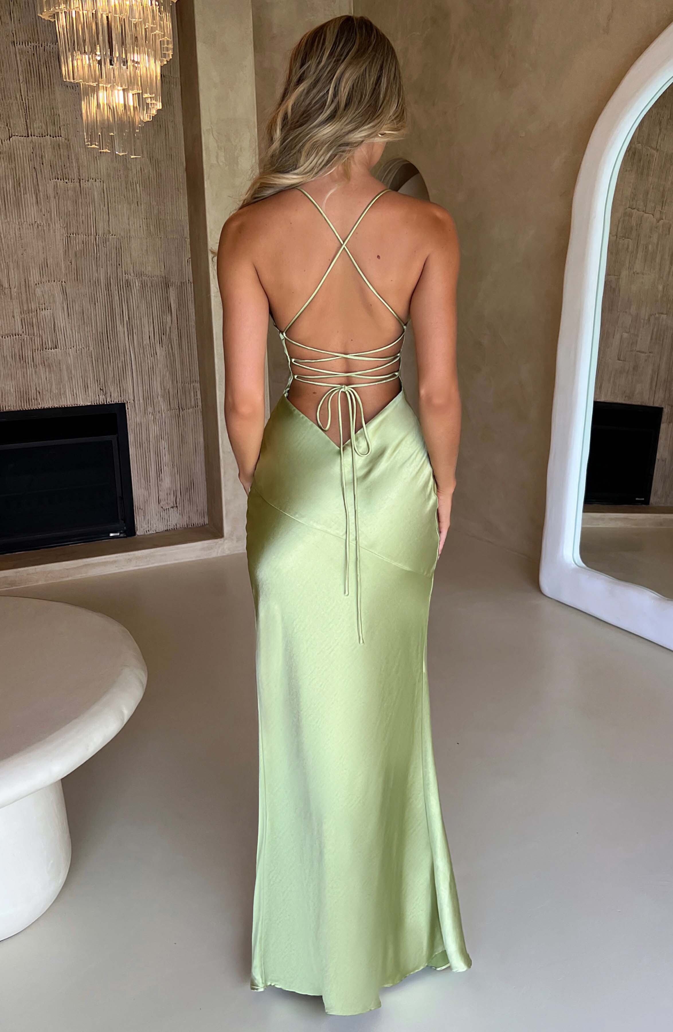 Isobel Maxi Dress - Sage - Image 2