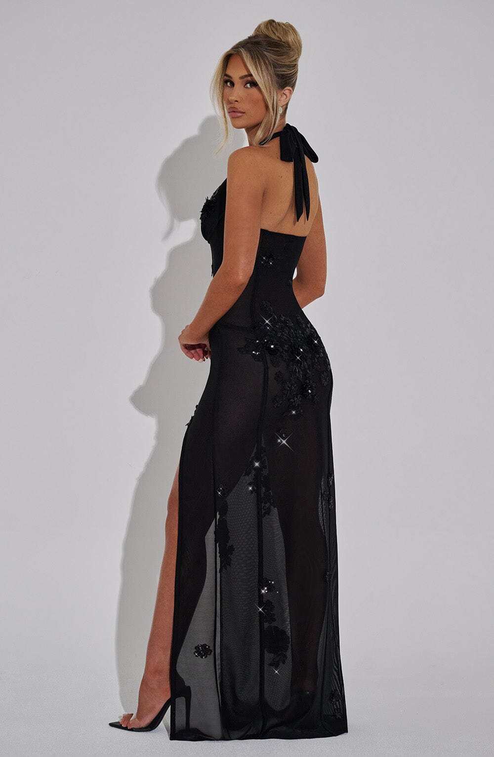 Jacqueline Maxi Dress - Black - Image 4