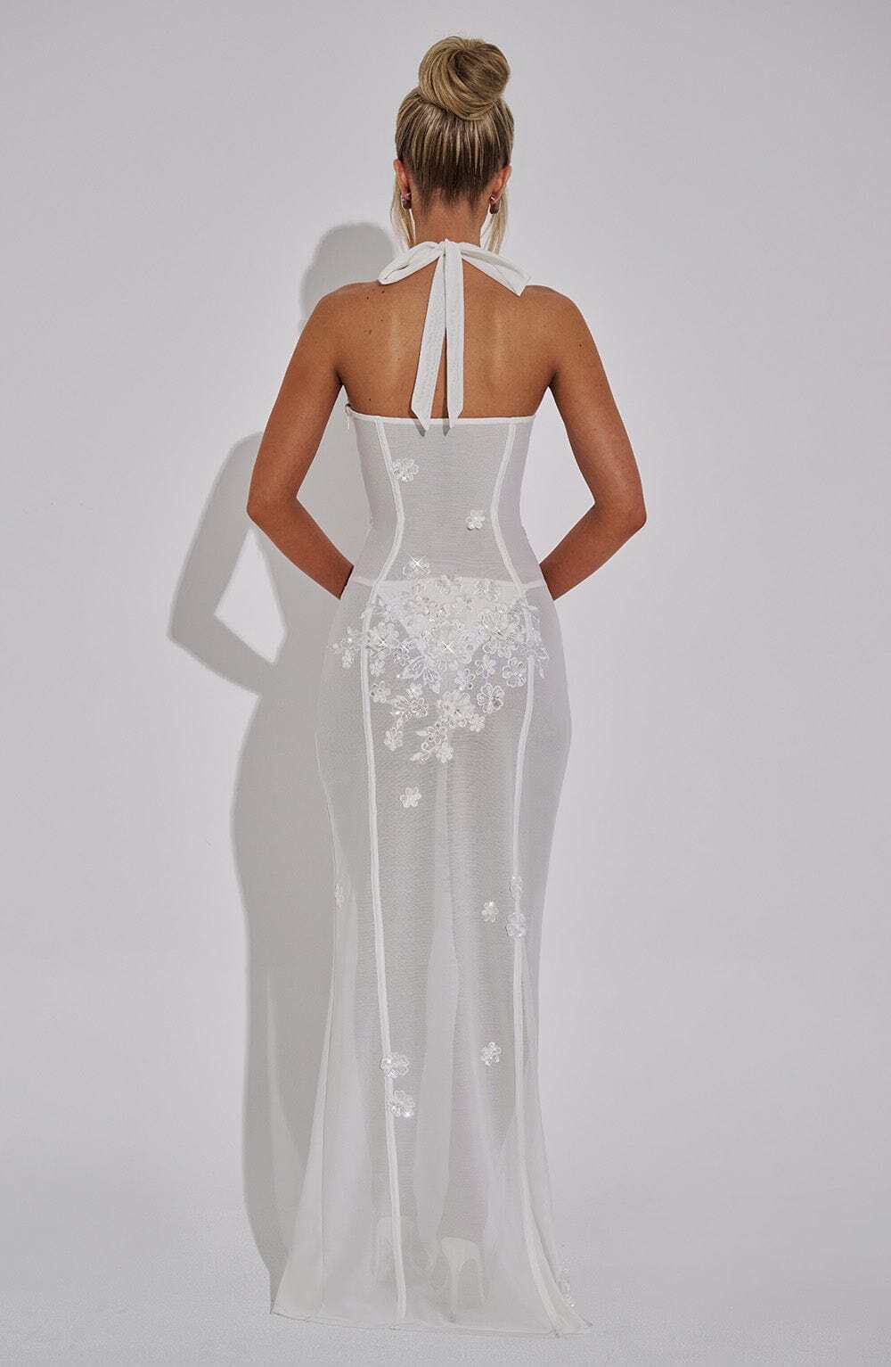 Jacqueline Maxi Dress - Ivory - Image 6