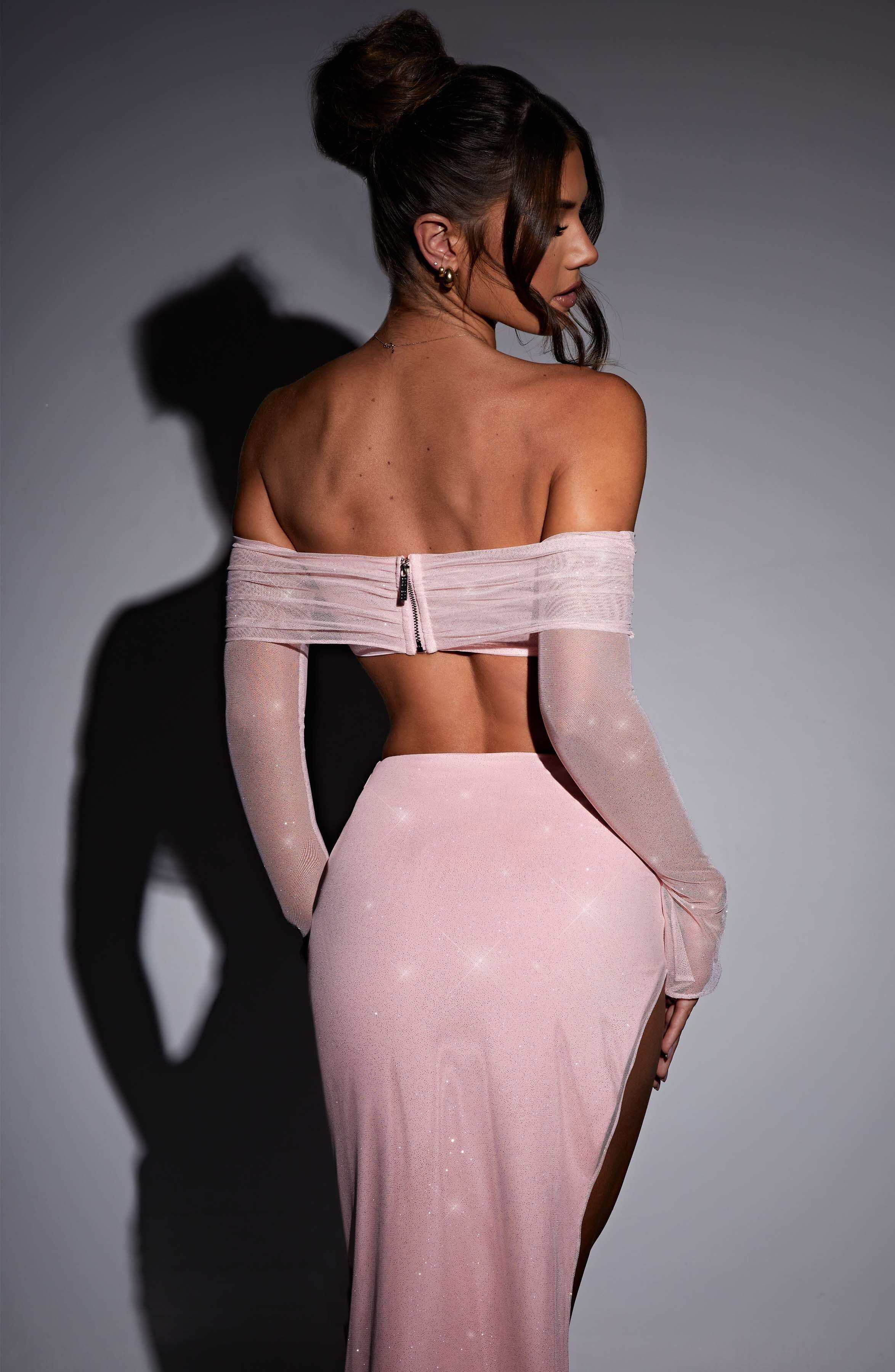 Jana Maxi Skirt - Pink Sparkle - Image 5