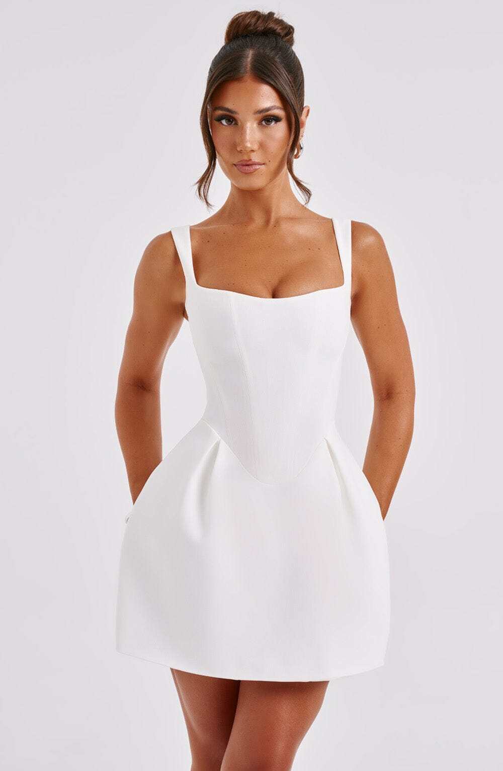 Janiyah Mini Dress - Ivory - Image 4
