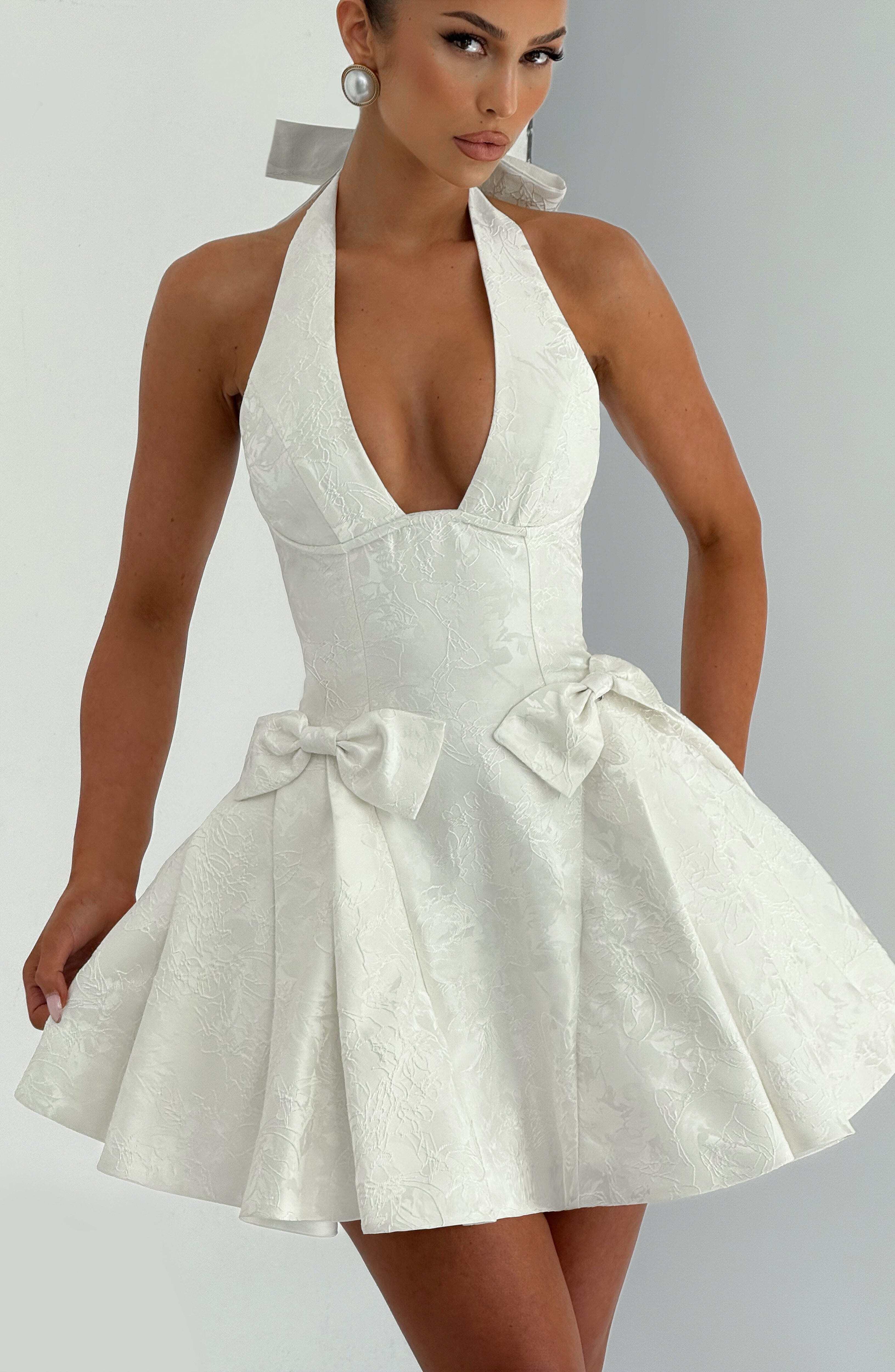 Jocelyn Mini Dress - Ivory