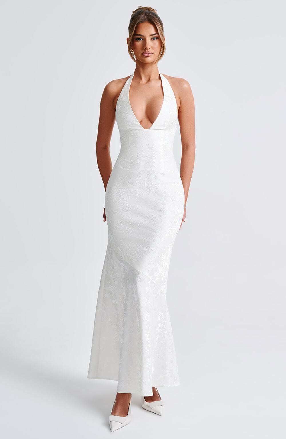 Josephine Maxi Dress - Ivory - Image 10