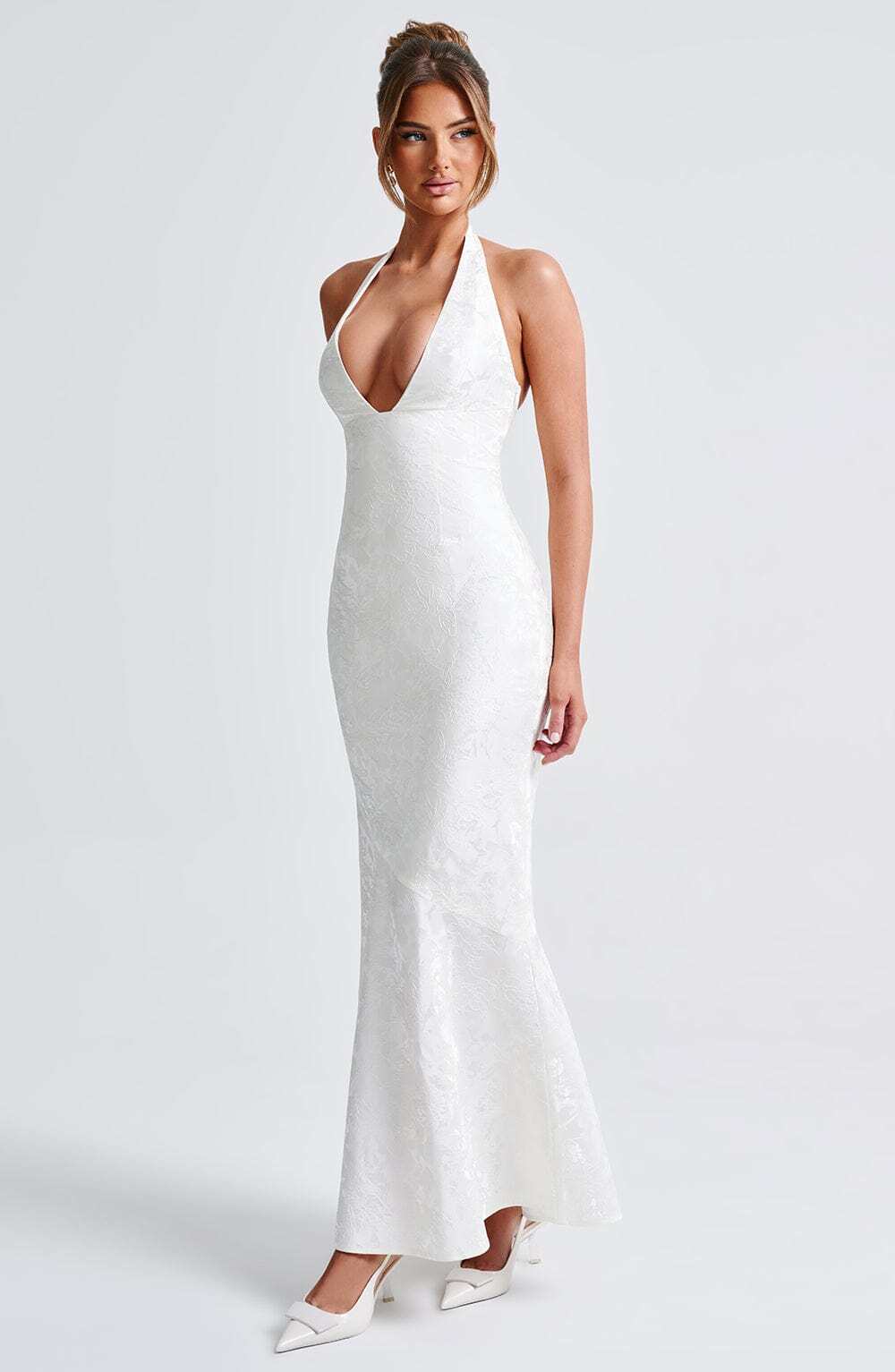Josephine Maxi Dress - Ivory - Image 6