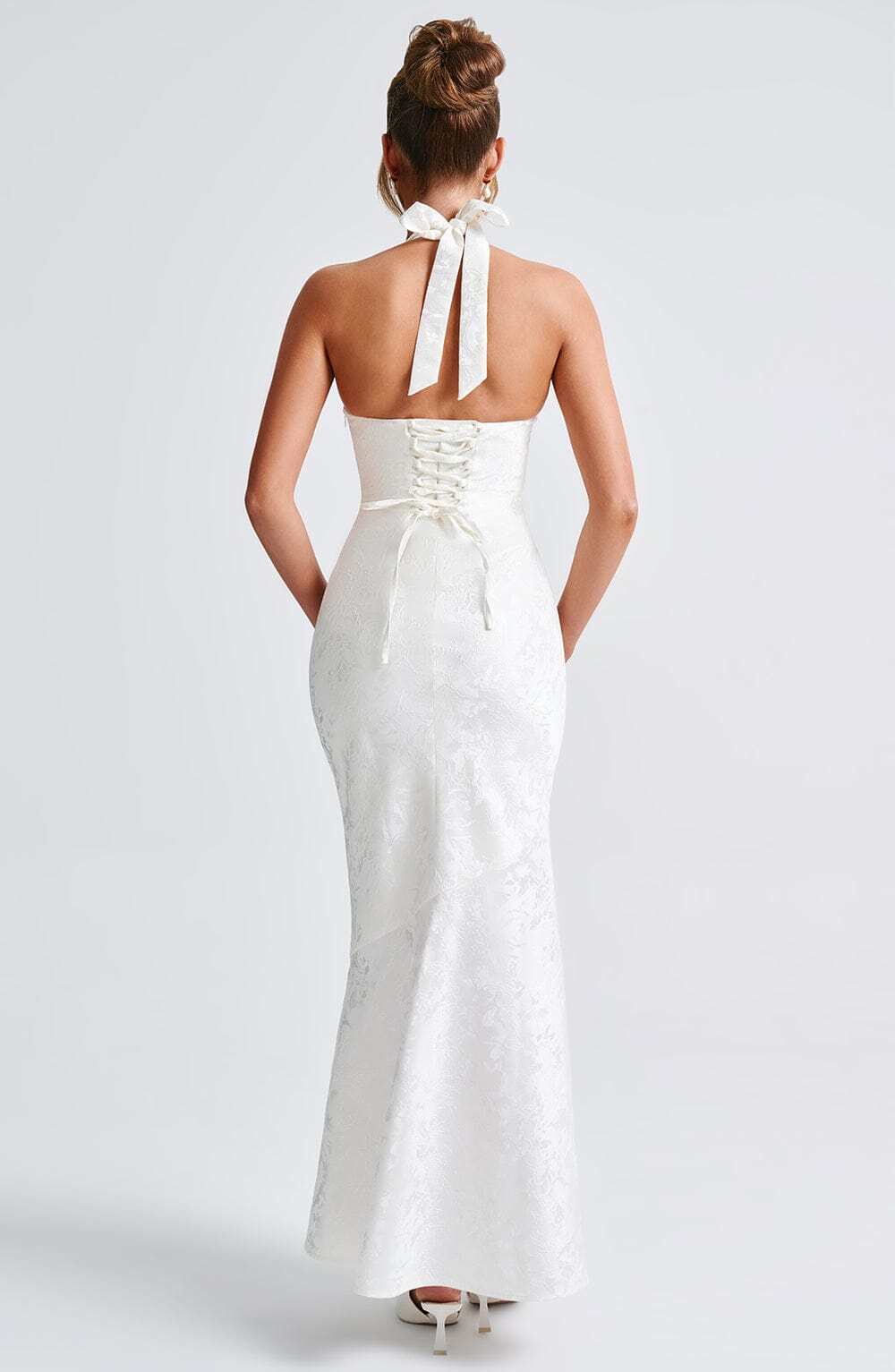 Josephine Maxi Dress - Ivory - Image 11