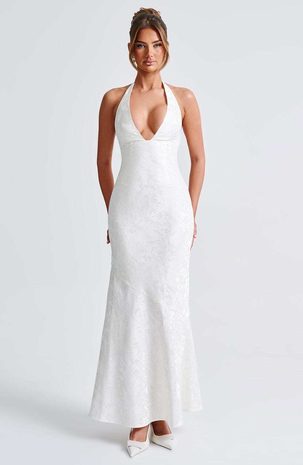 Josephine Maxi Dress - Ivory - Image 9