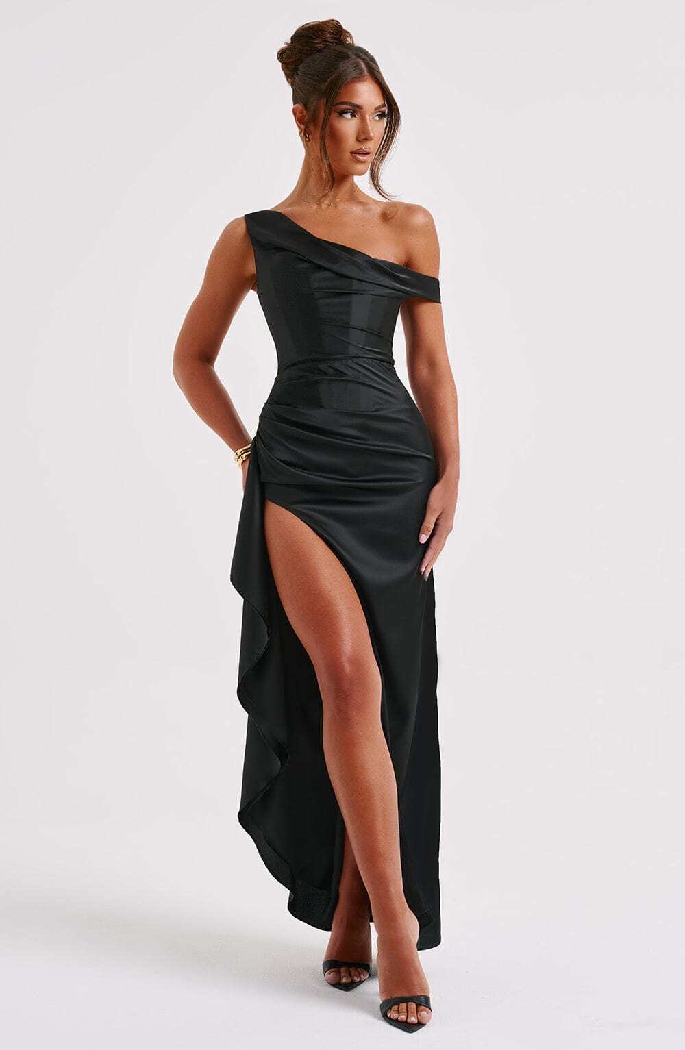 Juliene Maxi Dress - Black - Image 7