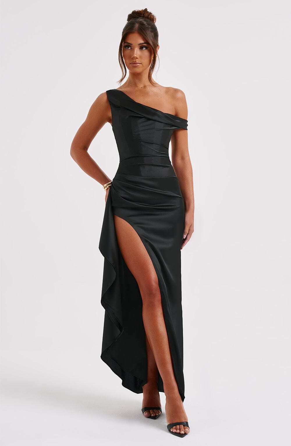 Juliene Maxi Dress - Black - Image 9