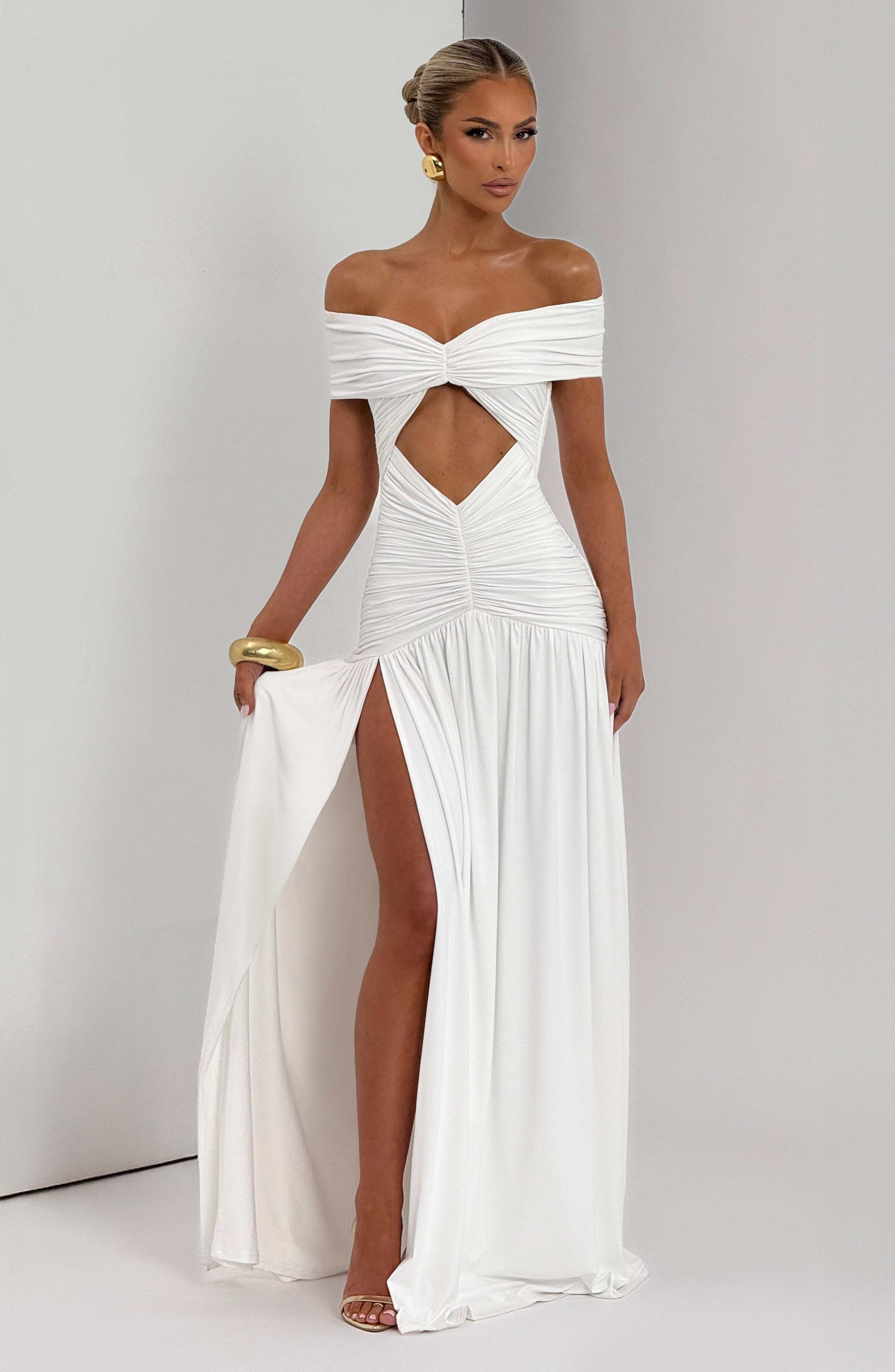 Kathryn Maxi Dress - White - Image 6