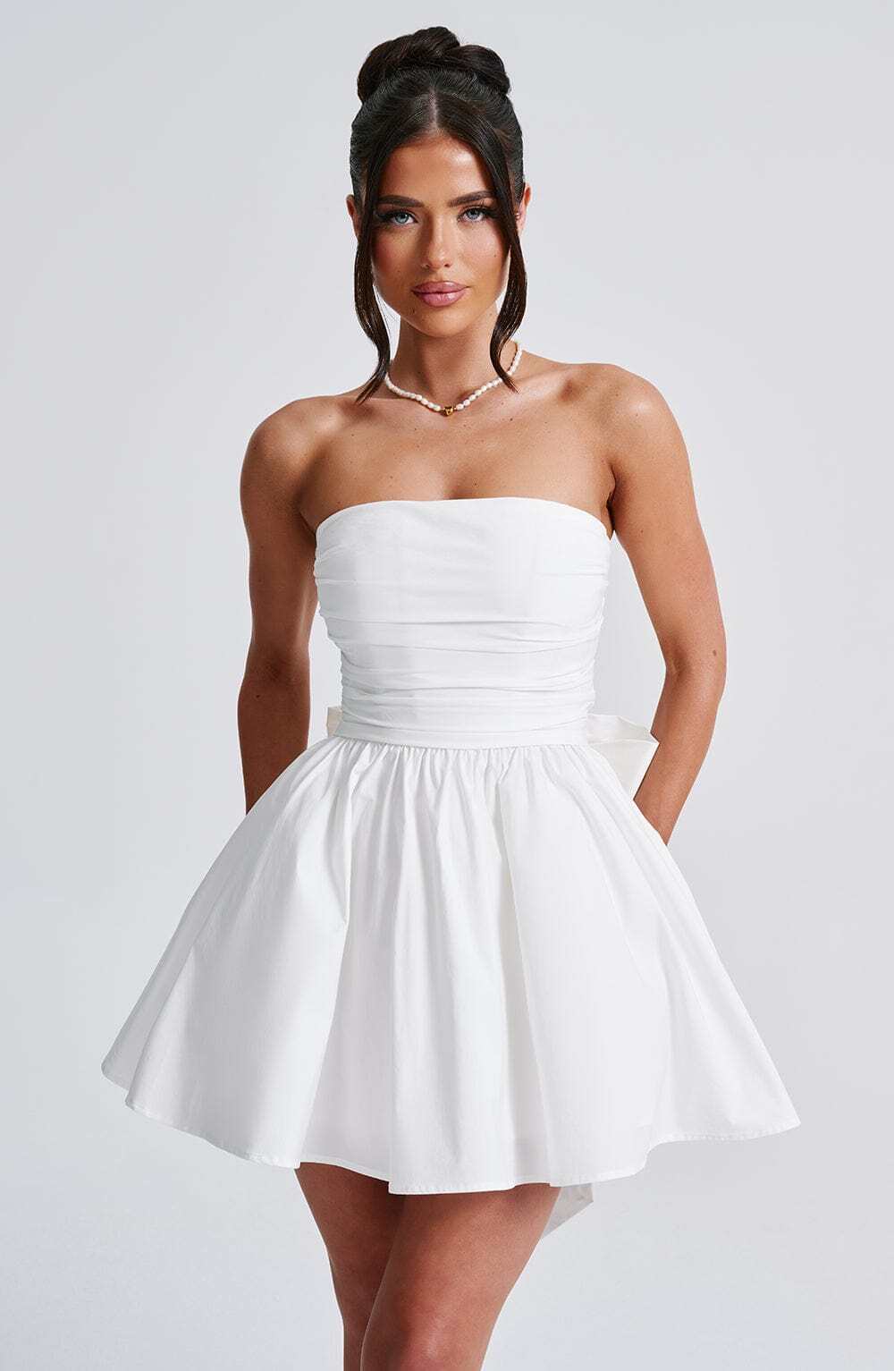 Katrina Mini Dress - Ivory - Image 3