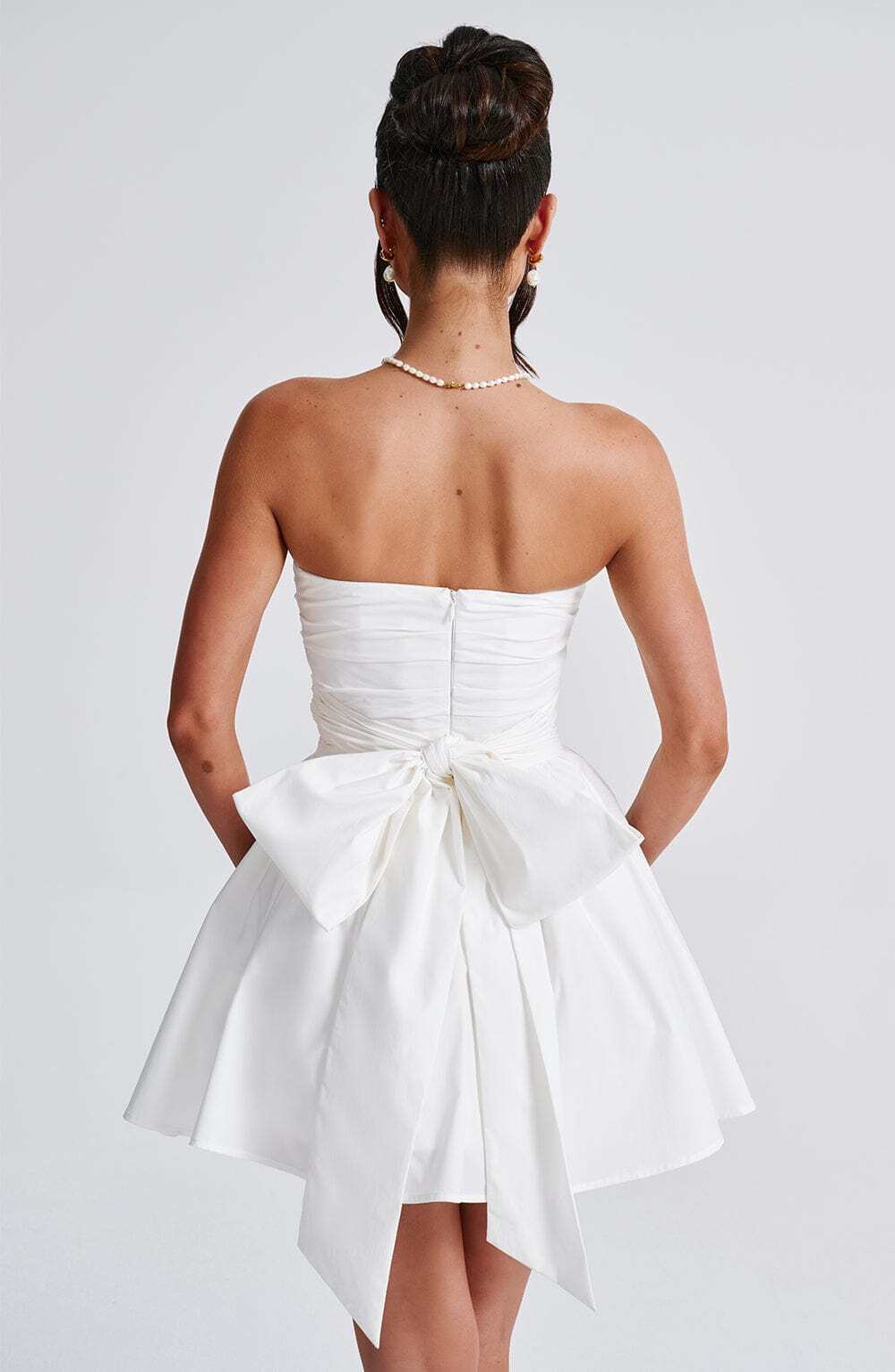 Katrina Mini Dress - Ivory - Image 5