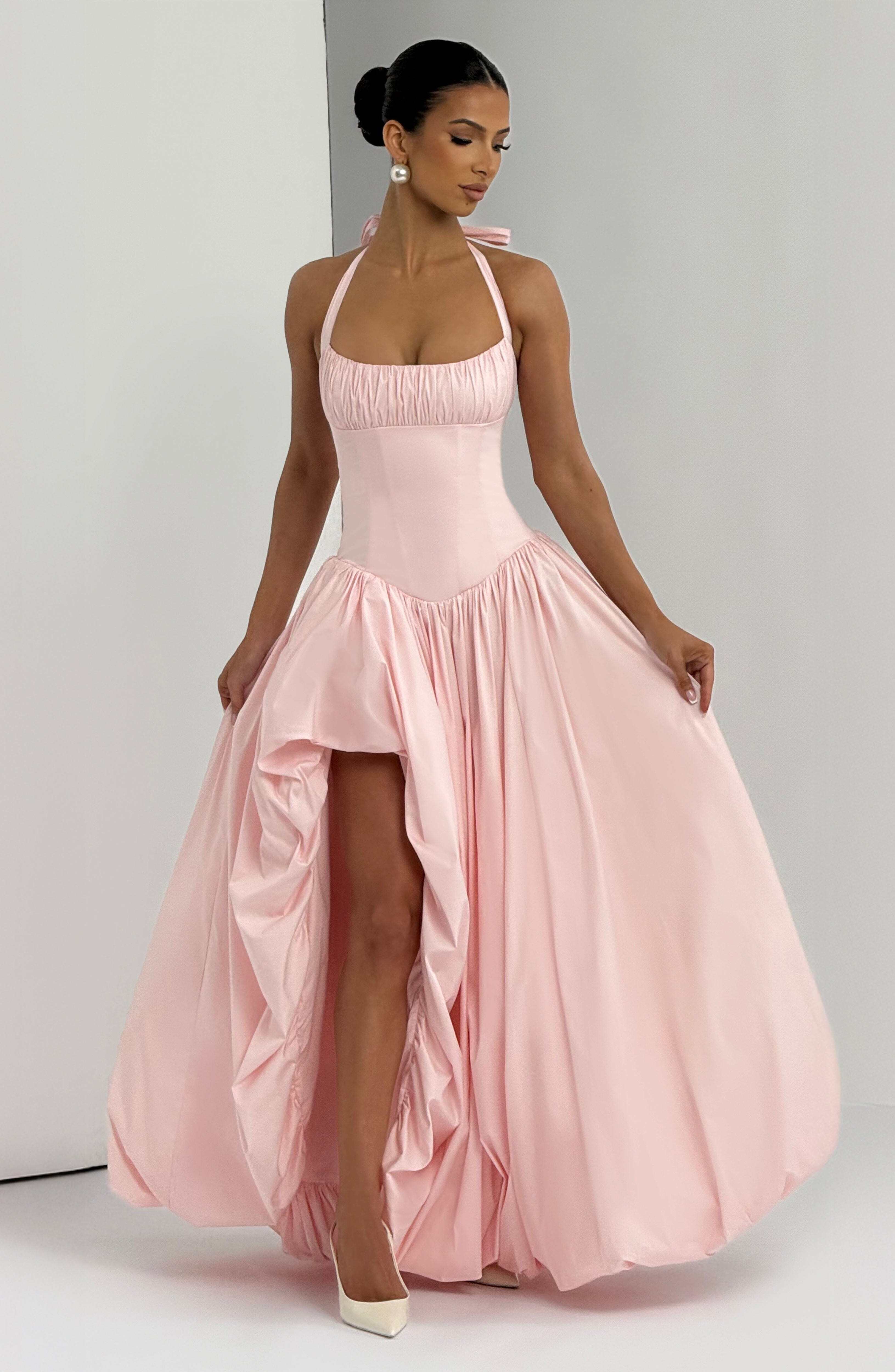 Keira Maxi Dress - Blush - Image 5