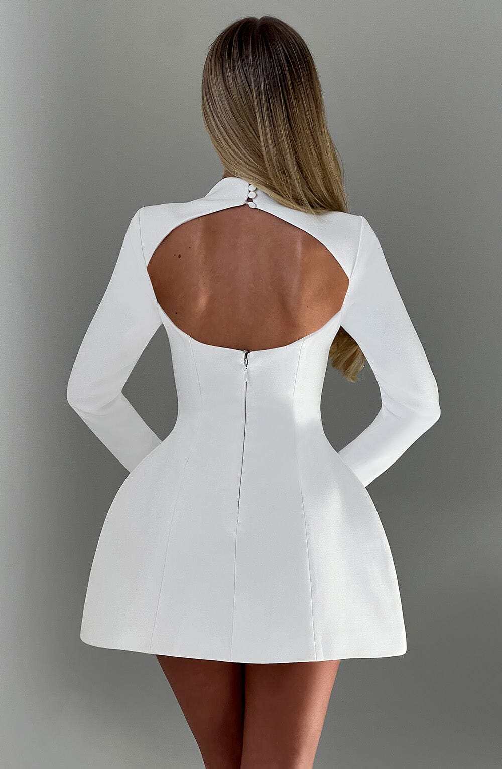 Kelly Mini Dress - Ivory - Image 5