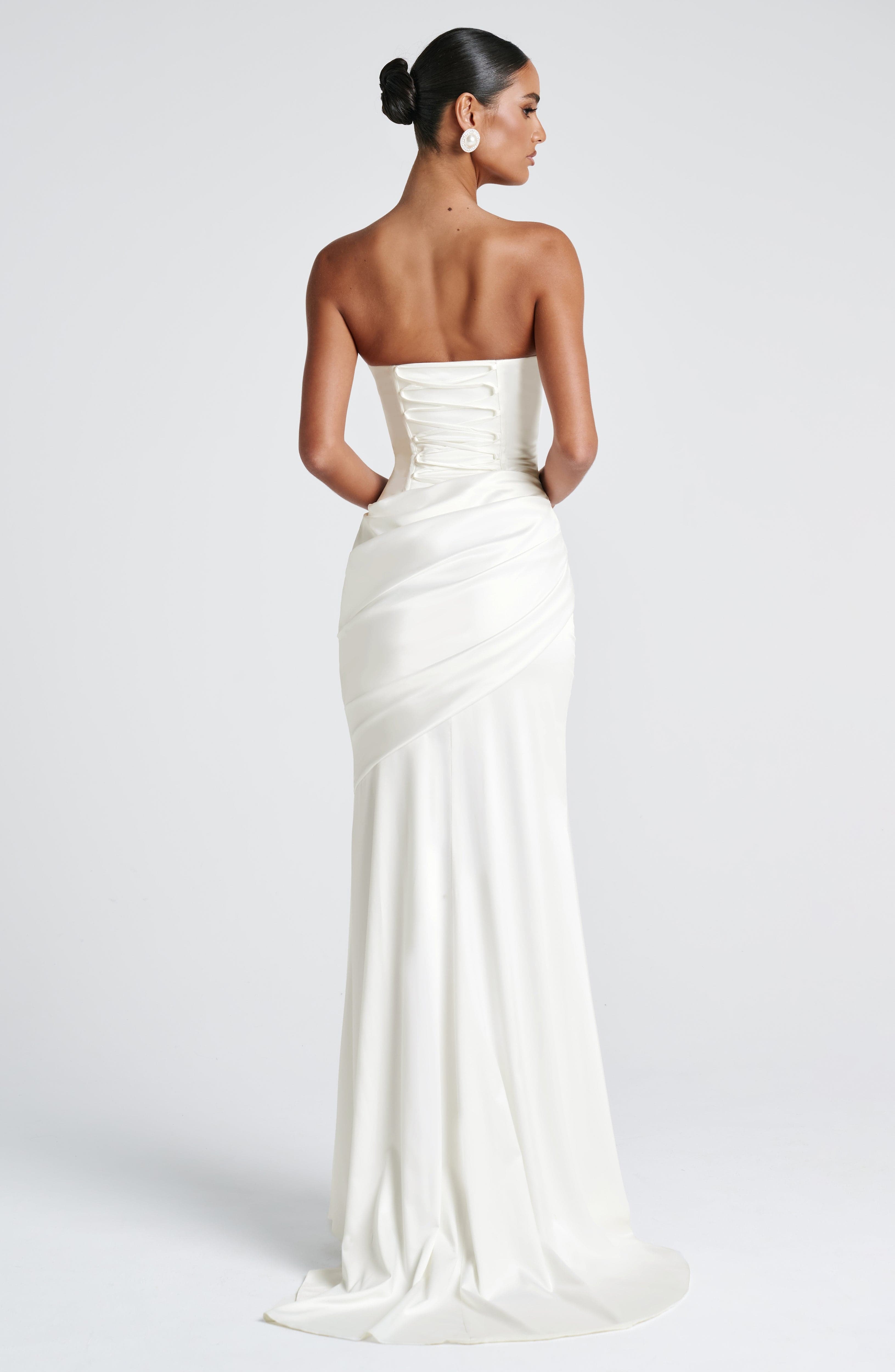 Kensington Maxi Dress - Ivory - Image 10