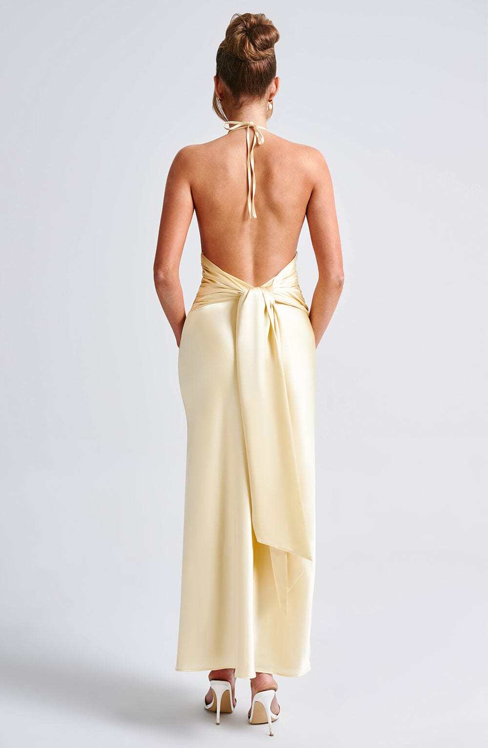 Kiandra Maxi Dress - Lemon - Image 4