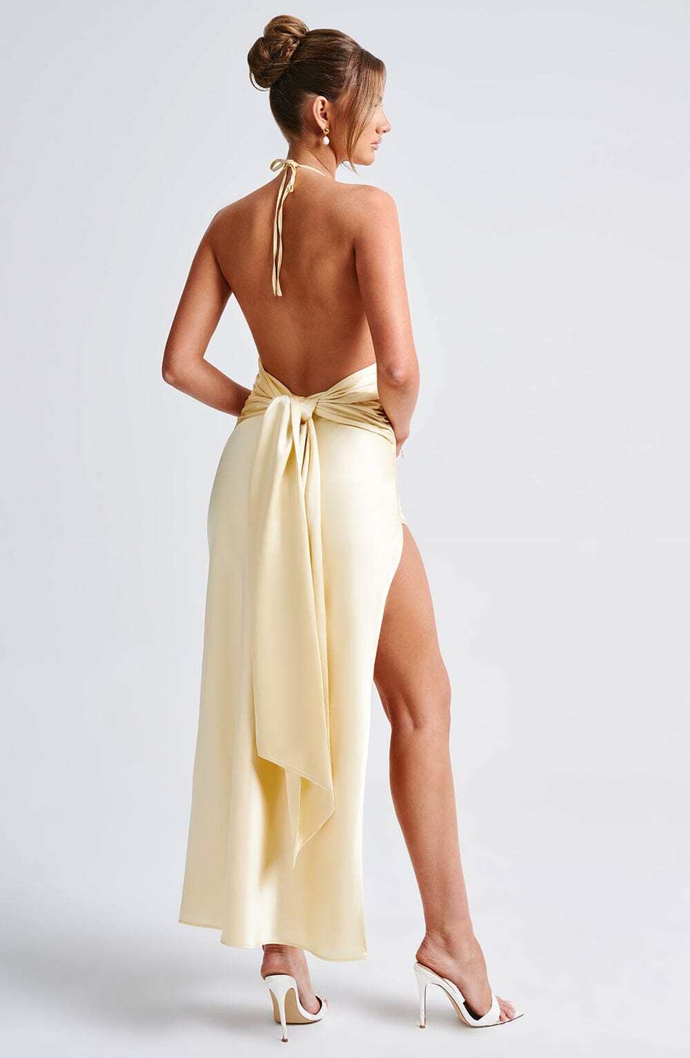 Kiandra Maxi Dress - Lemon - Image 6