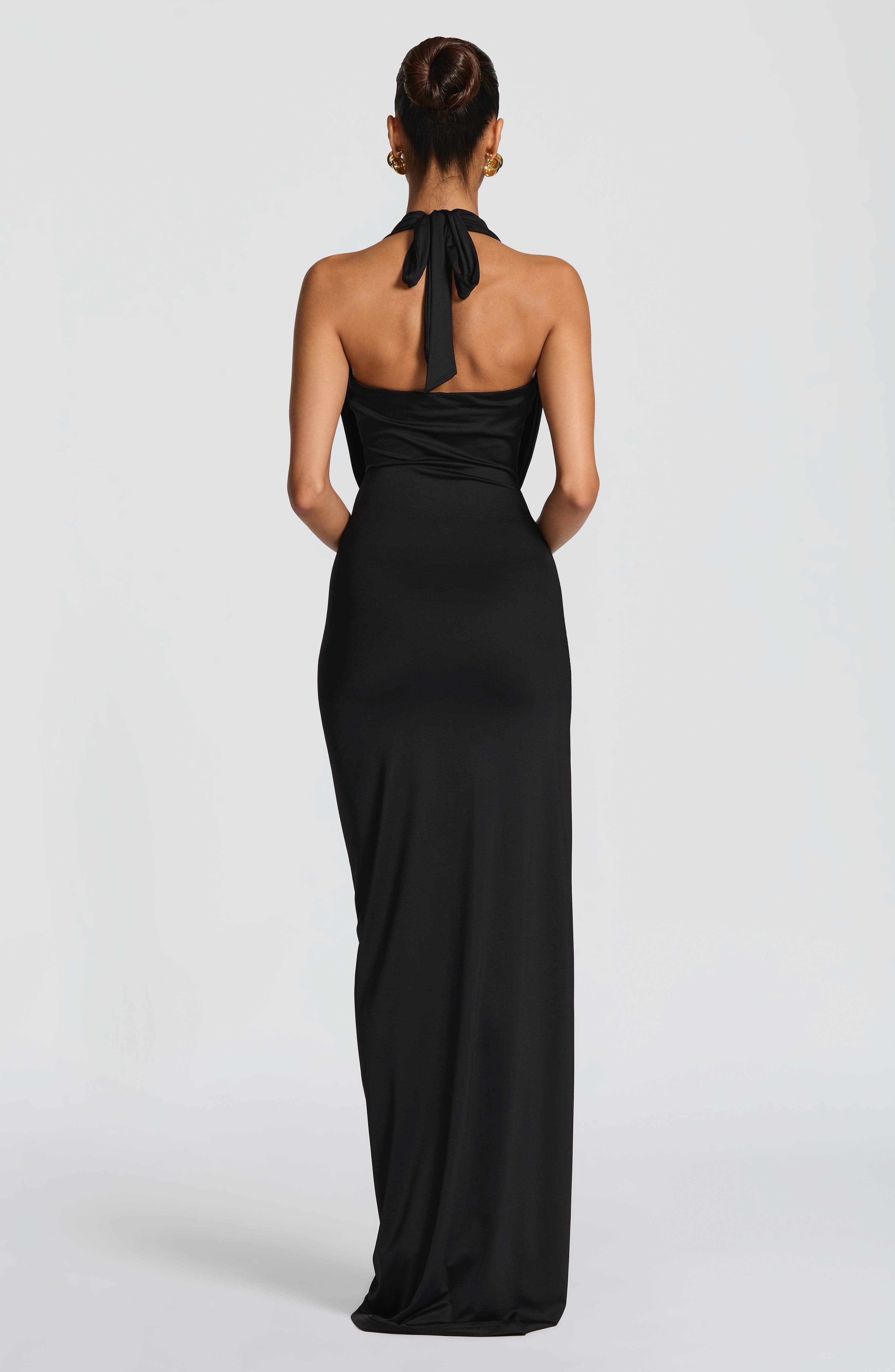 Kingsley Maxi Dress - Black - Image 3