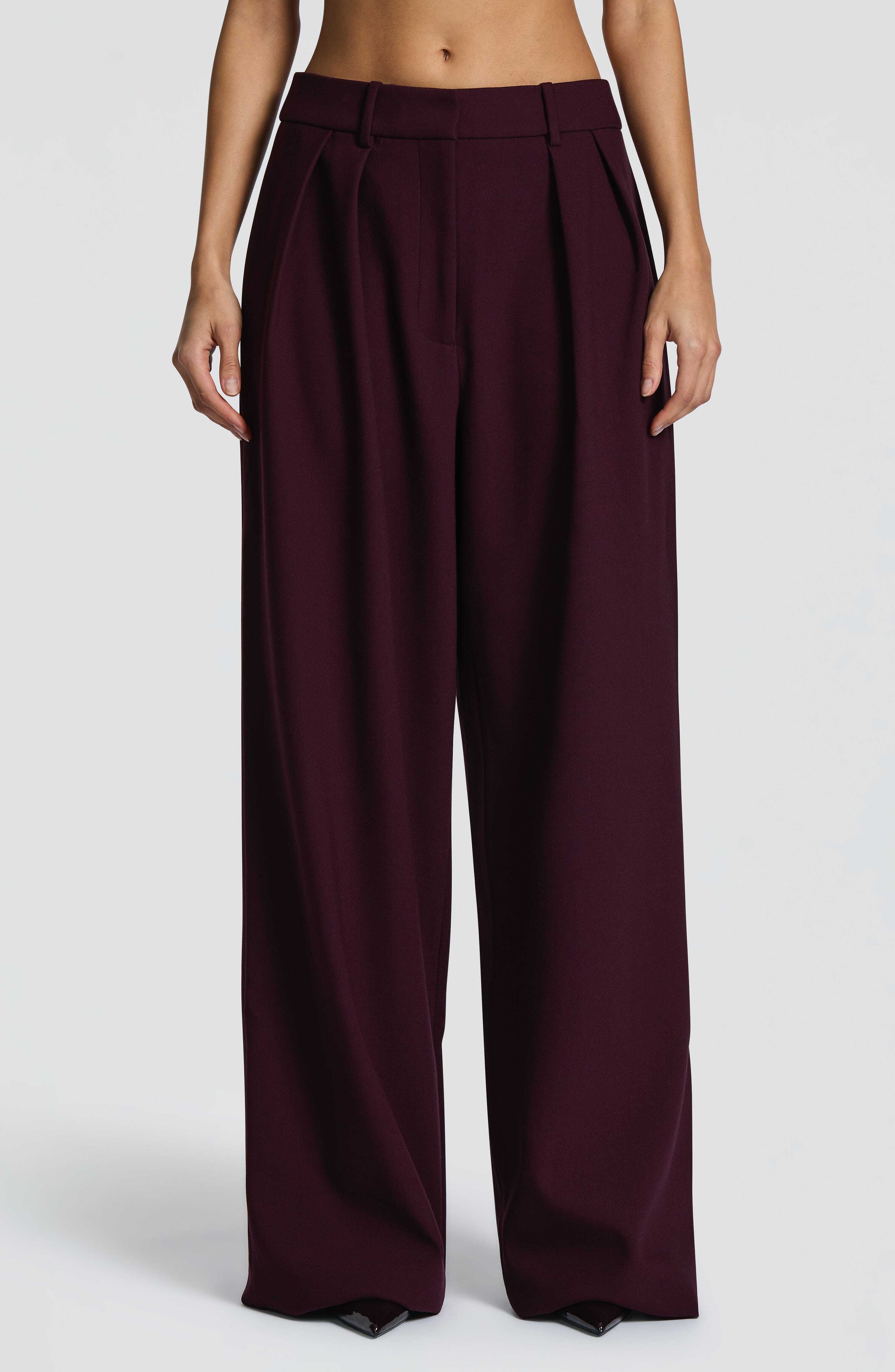 Kirsty Pants - Plum - Image 13