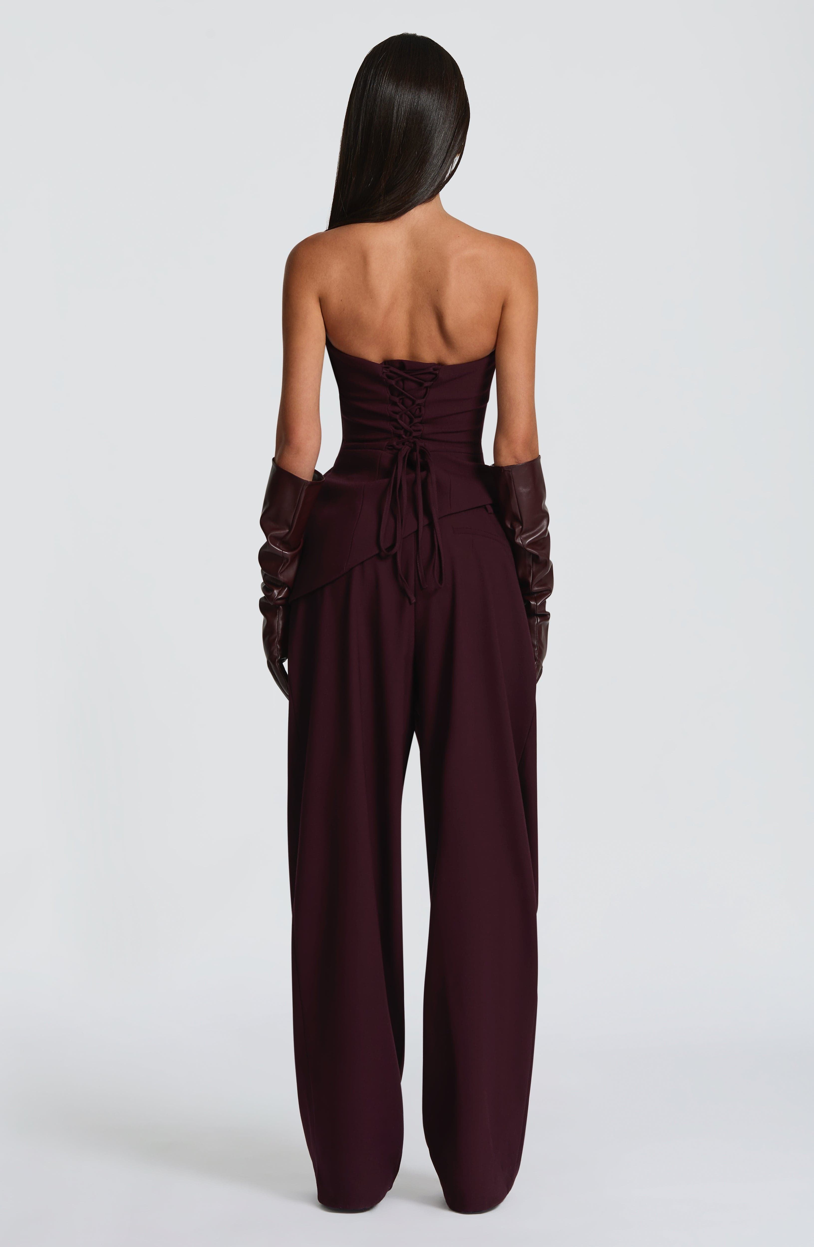 Kirsty Pants - Plum - Image 15