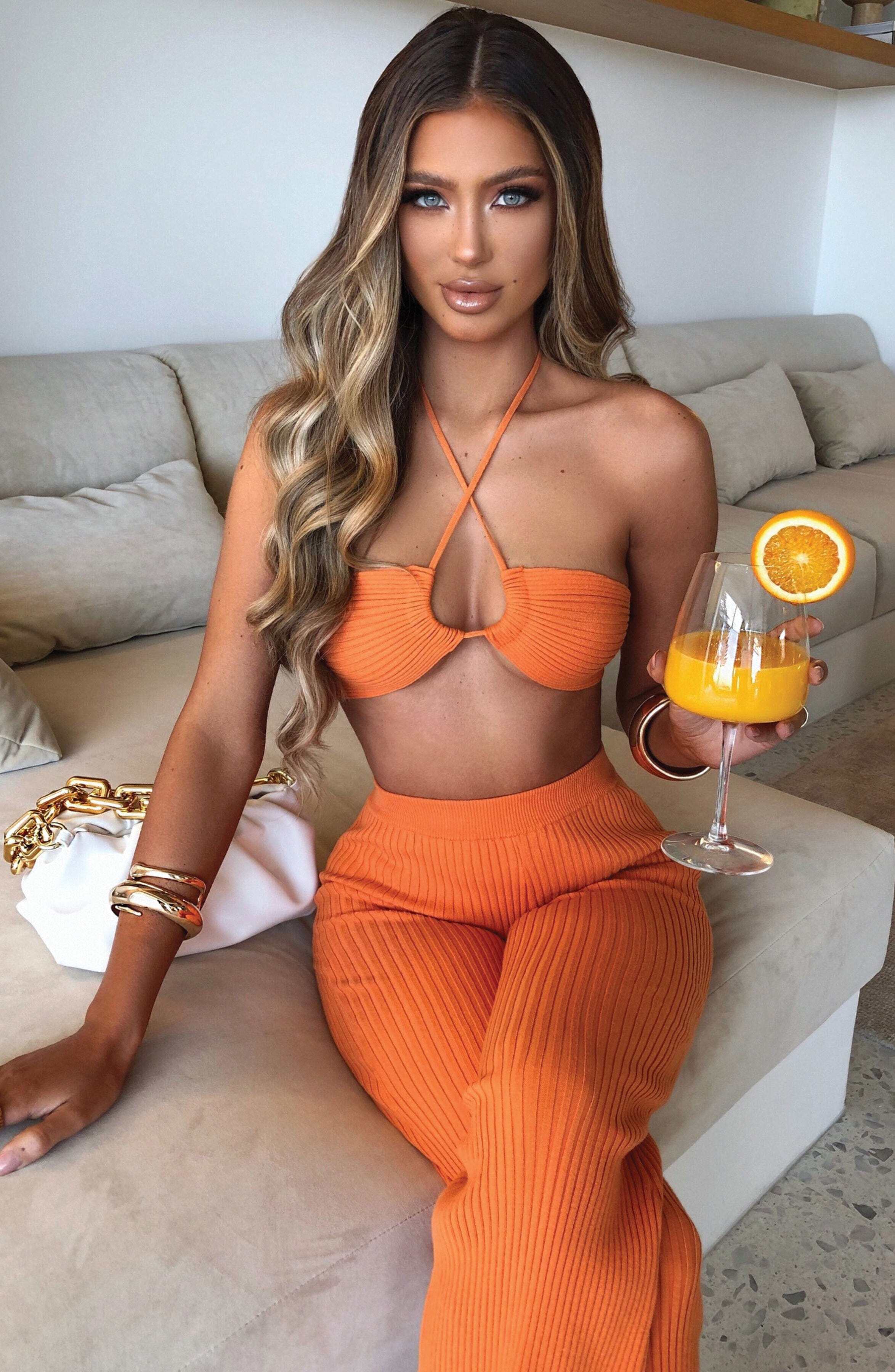 Kyana Pants - Orange - Image 2