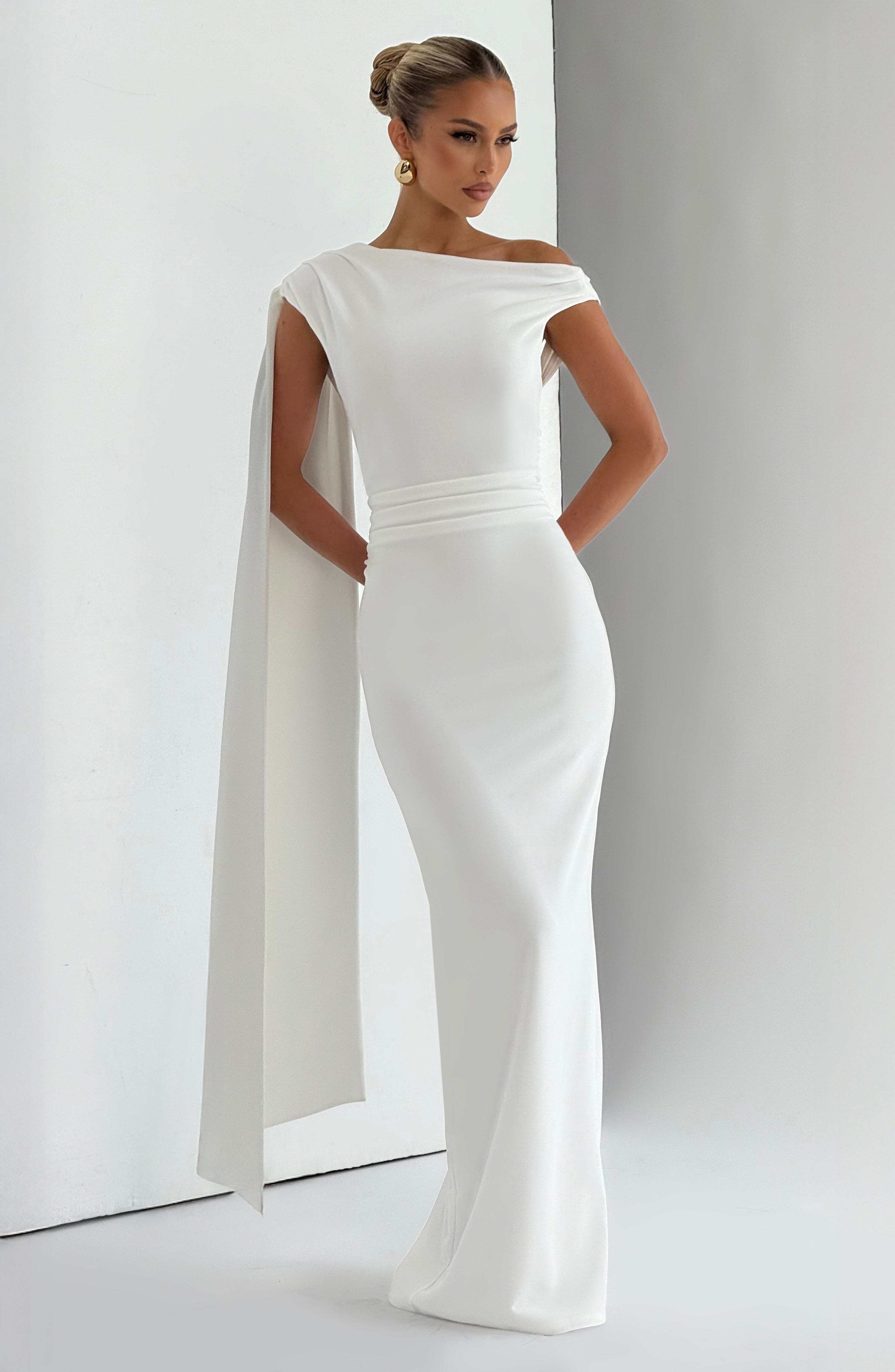 Kylie Maxi Dress - Ivory - Image 4