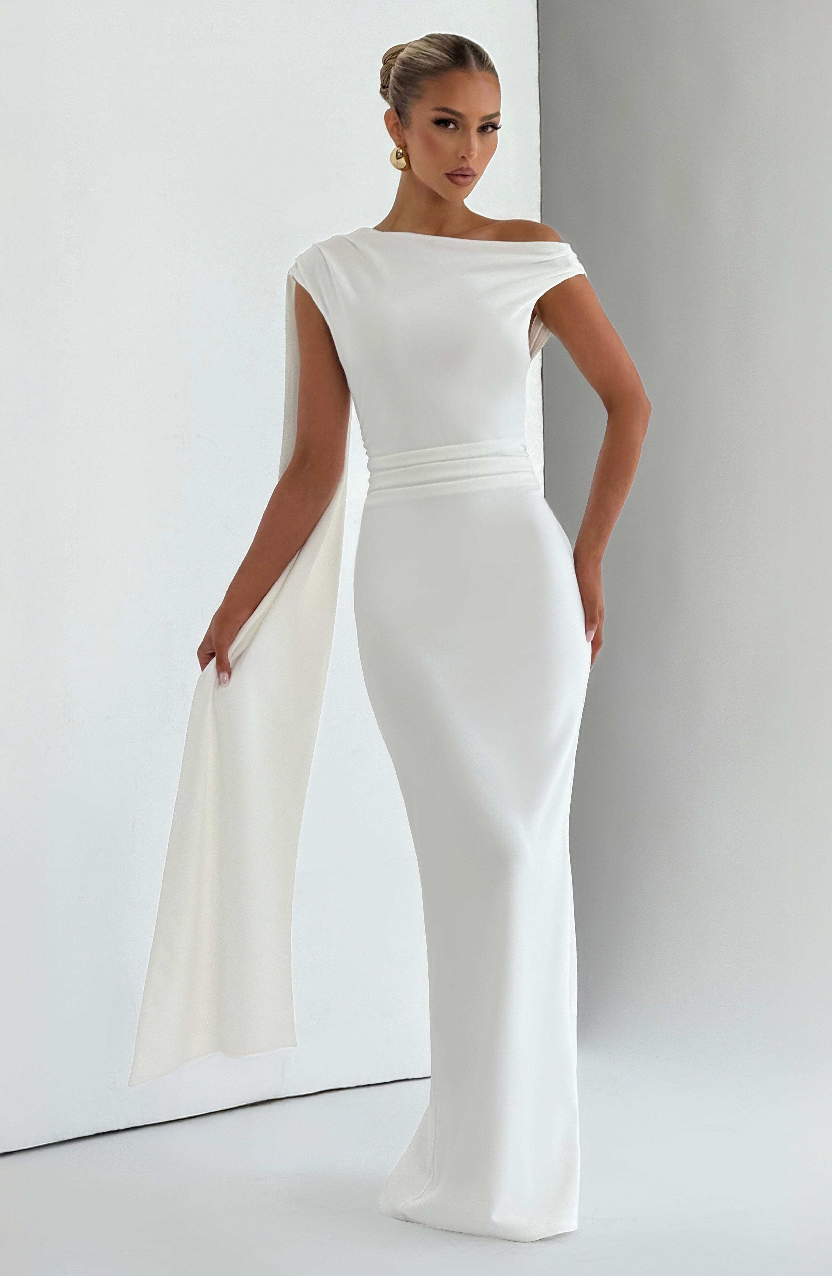 Kylie Maxi Dress - Ivory - Image 5