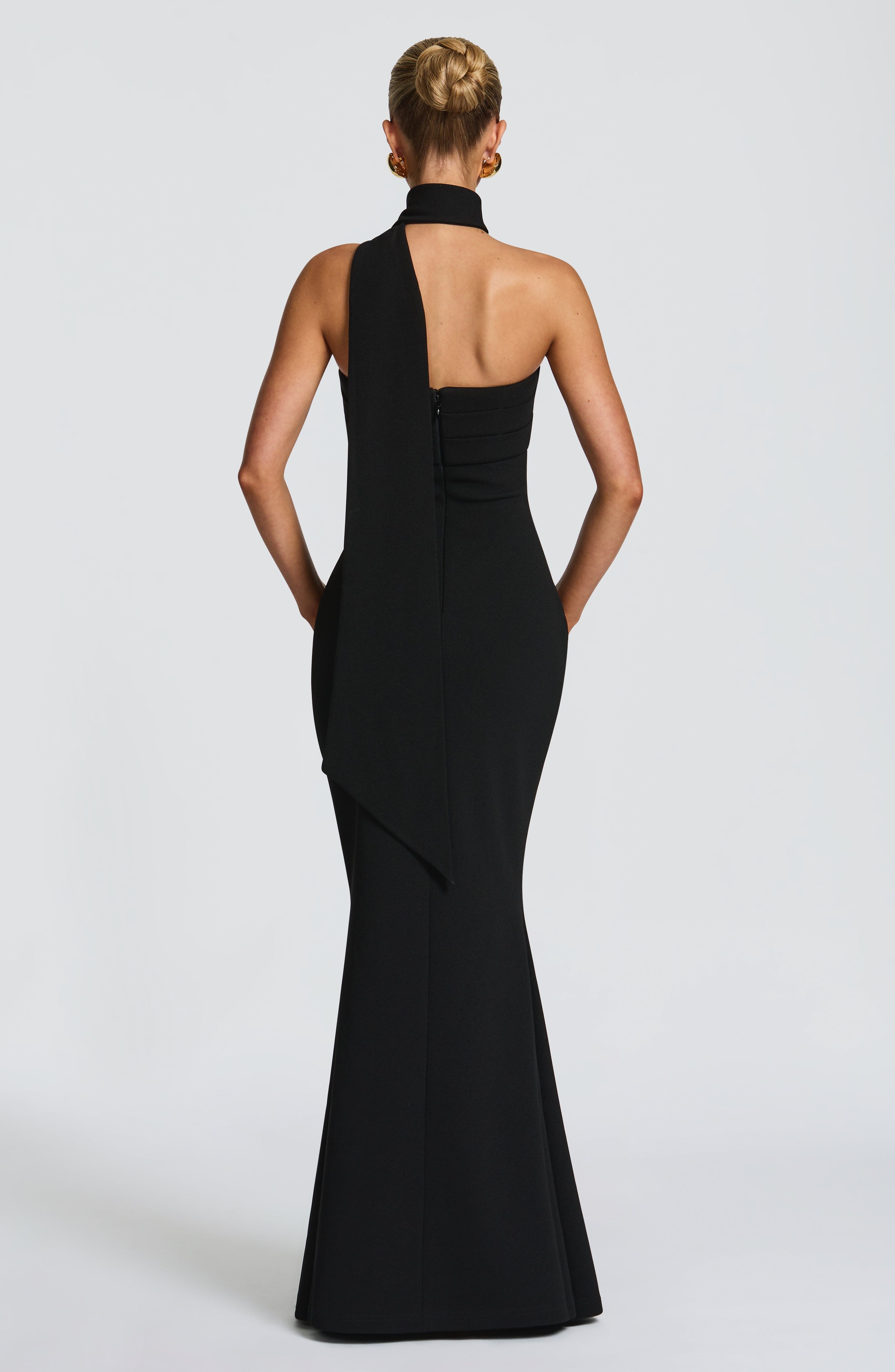 Leura Maxi Dress - Black - Image 3
