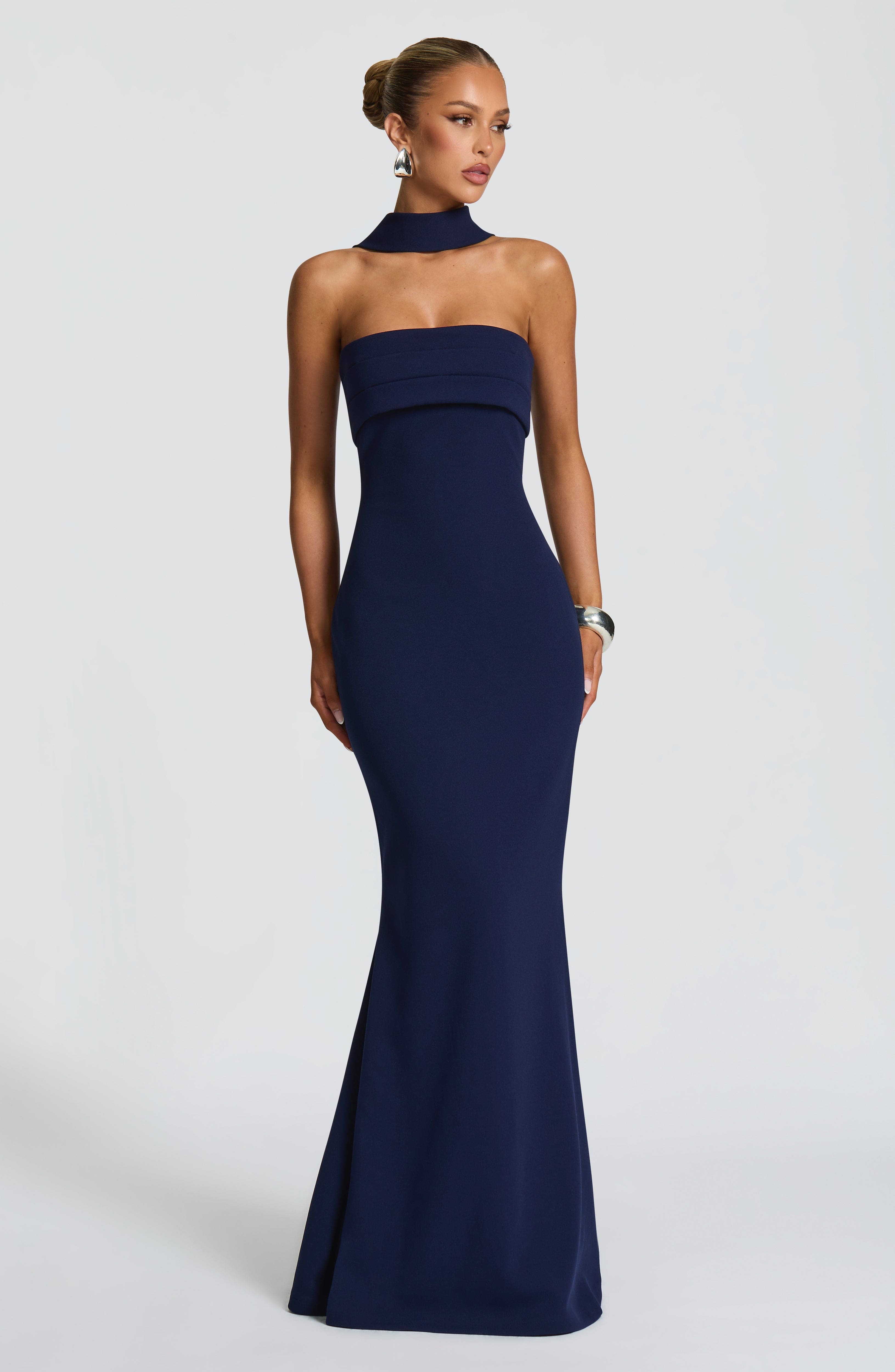 Leura Maxi Dress - Navy - Image 2