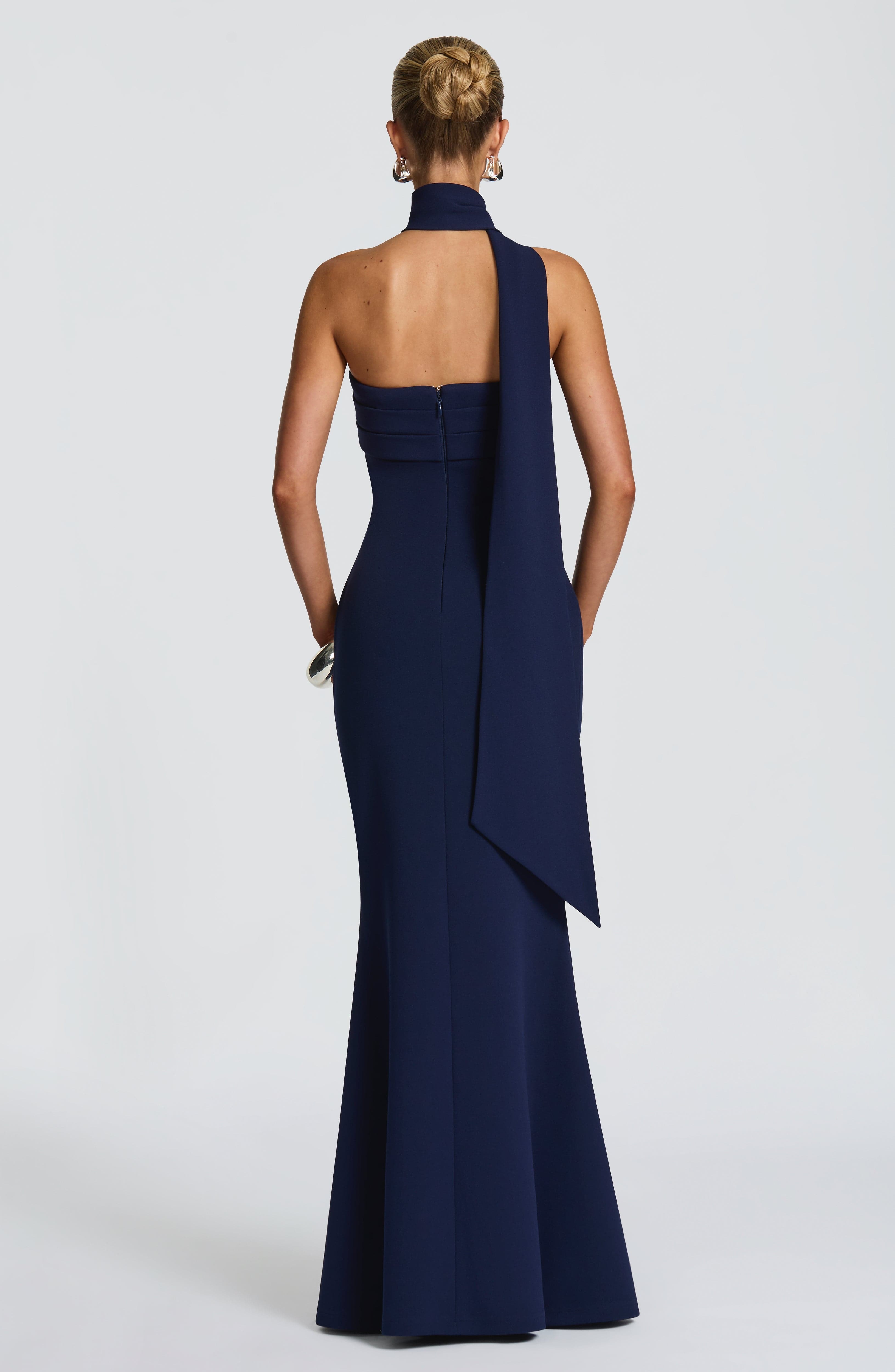 Leura Maxi Dress - Navy - Image 4