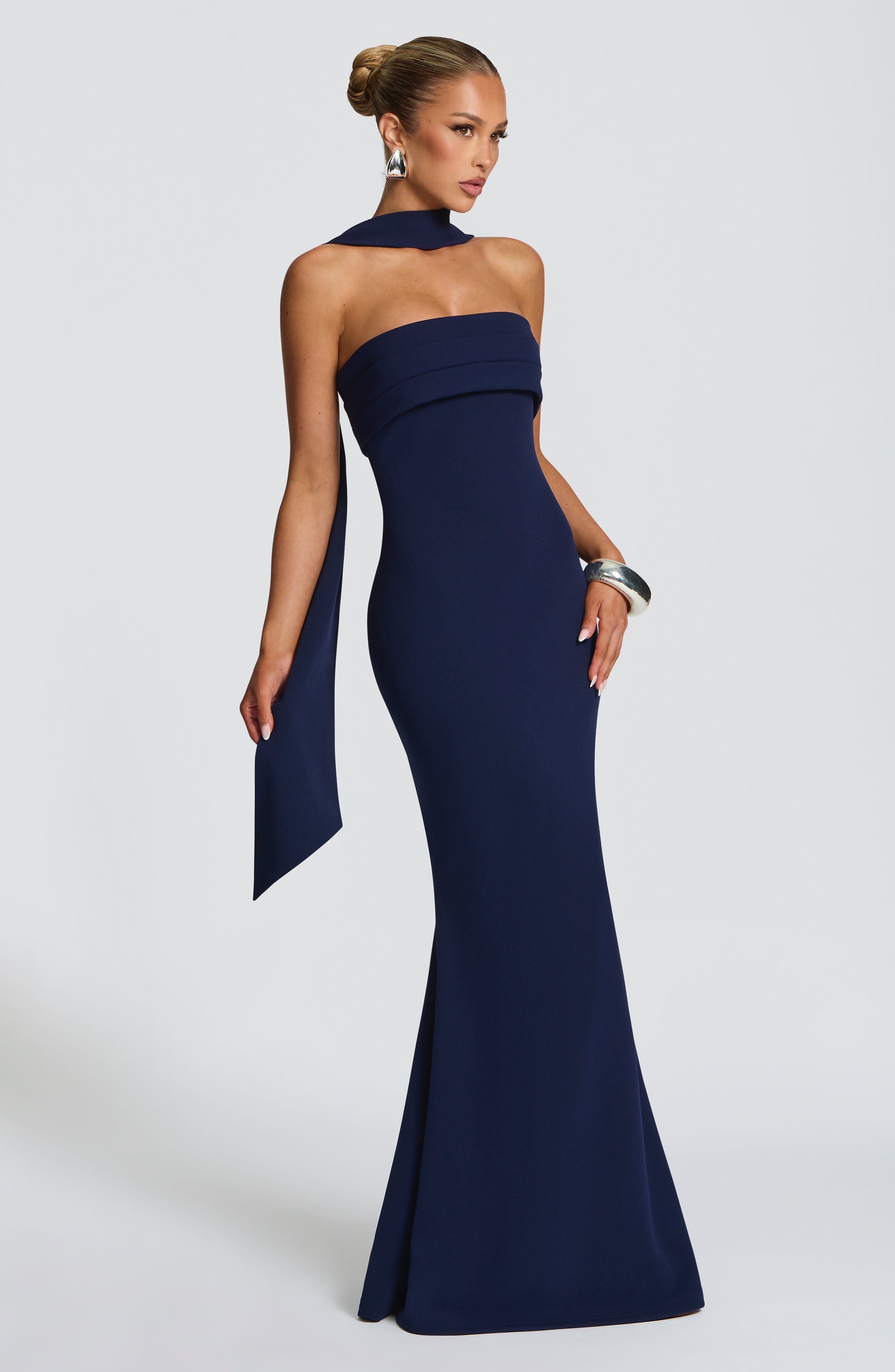 Leura Maxi Dress - Navy - Image 3
