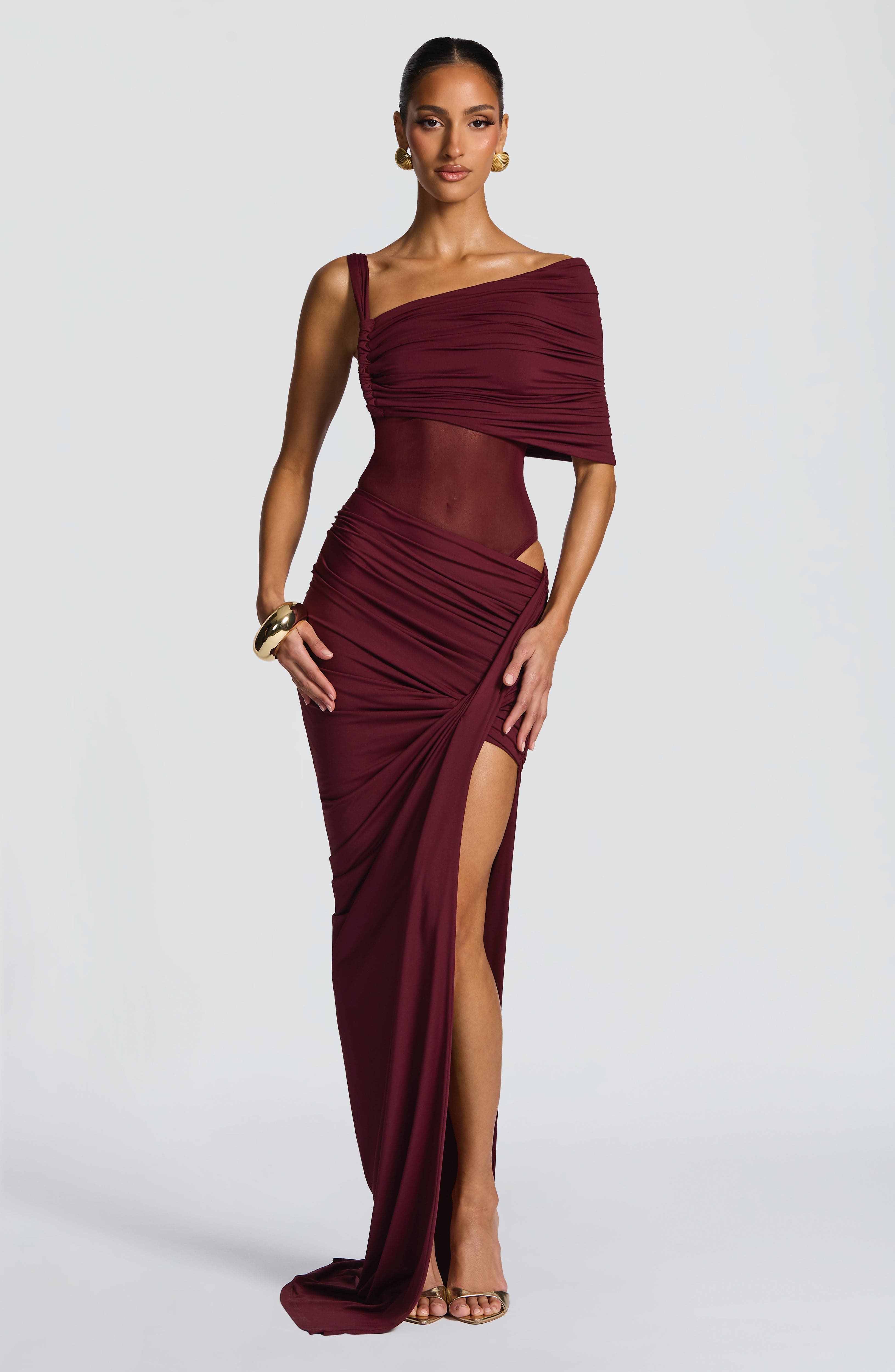 Lisette Bodysuit - Cherry Lacquer - Image 5