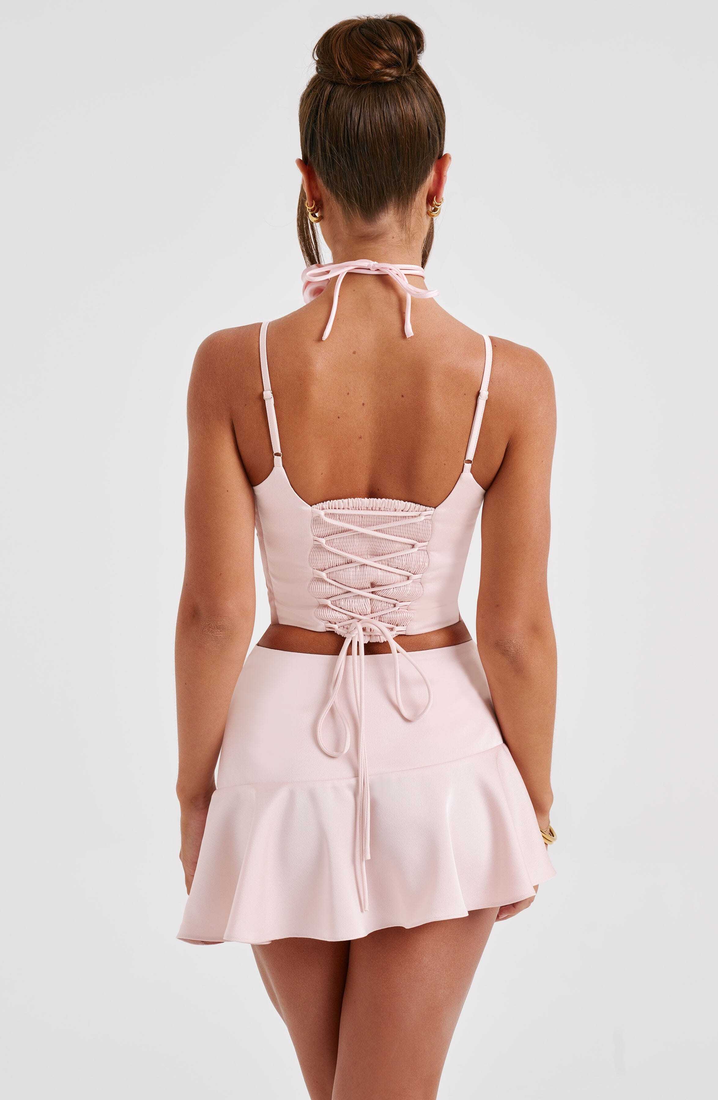 Louisa Mini Skirt - Blush - Image 3