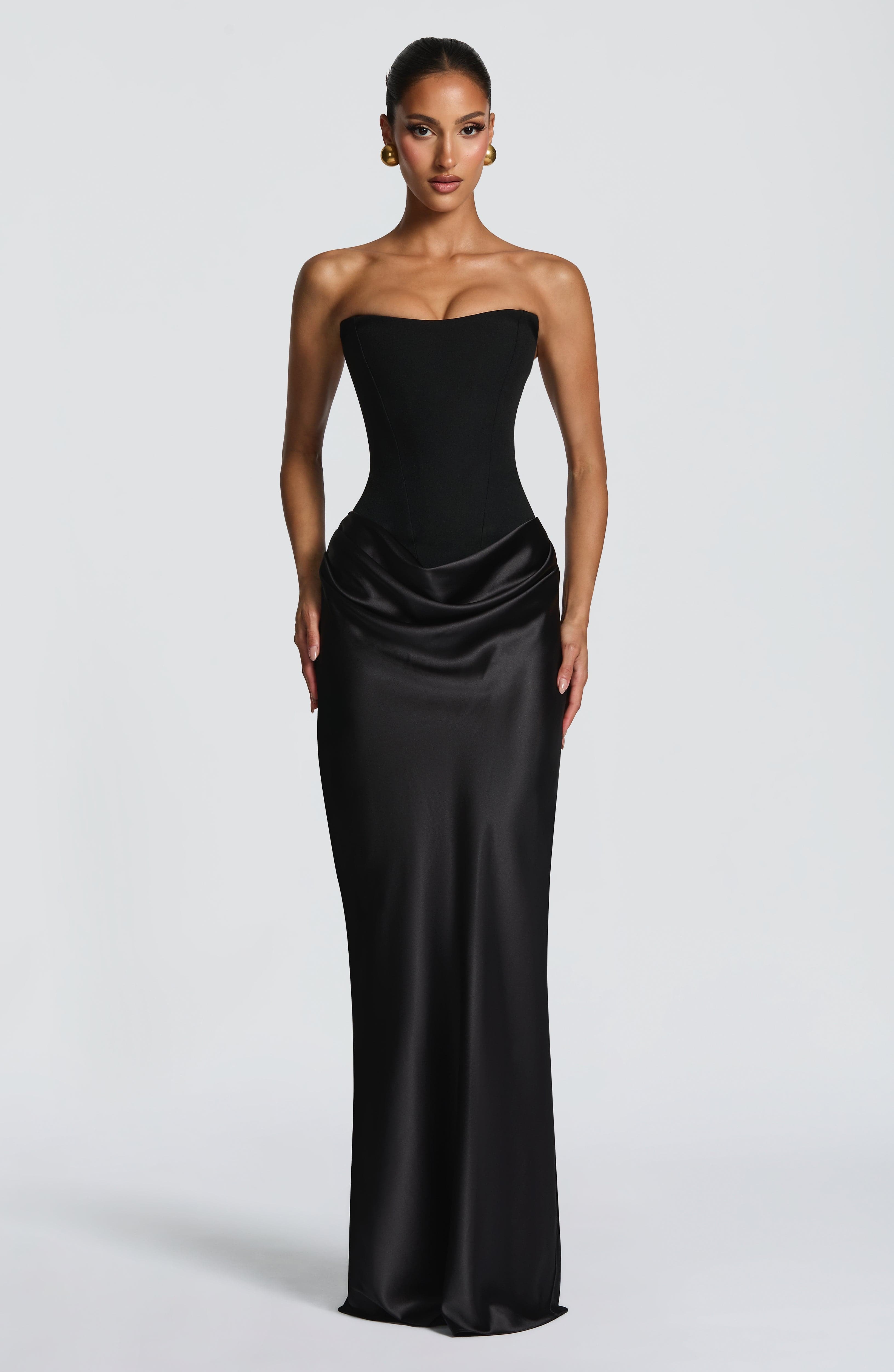 Maggie Maxi Dress - Black - Image 6