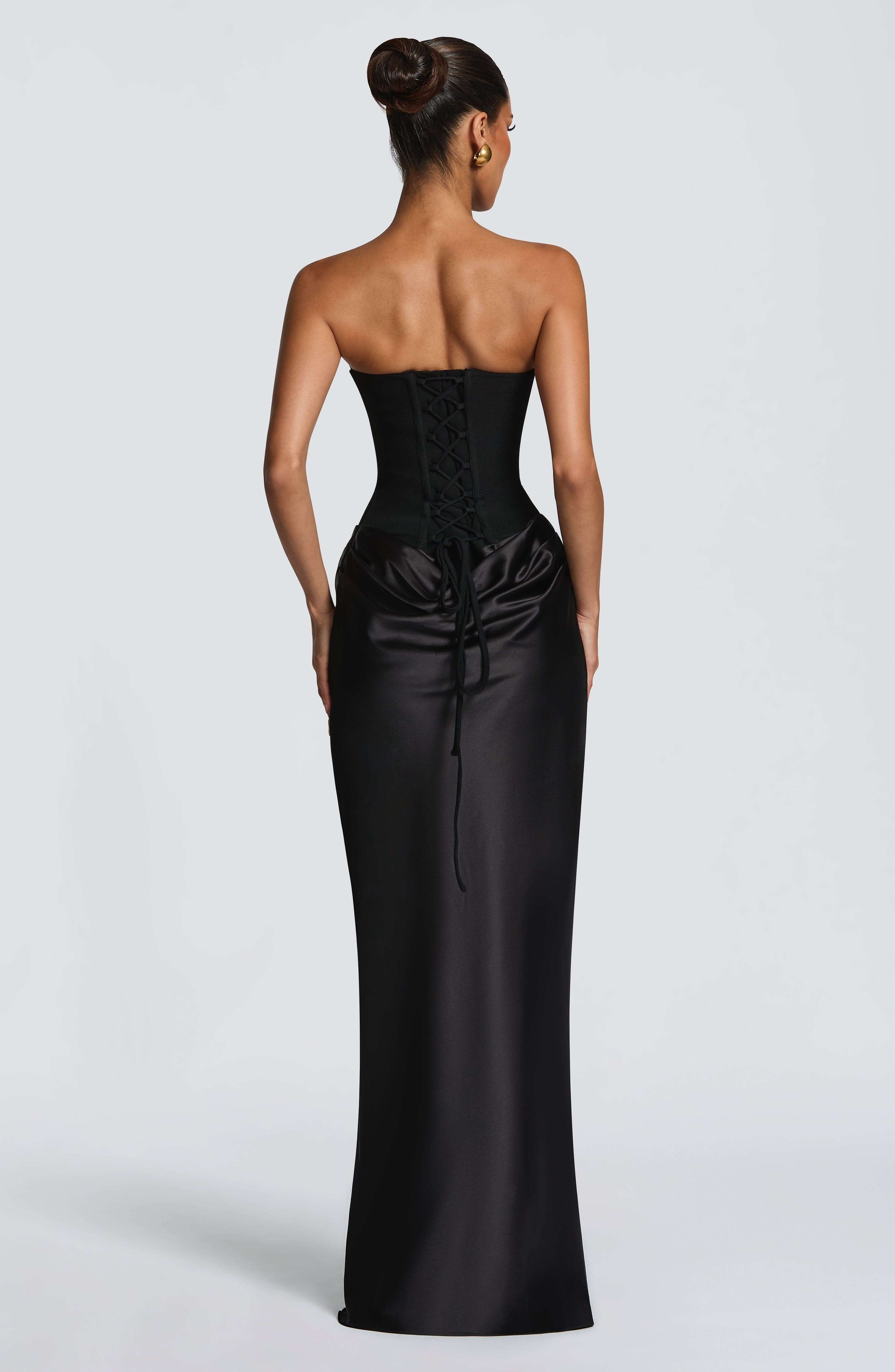 Maggie Maxi Dress - Black - Image 2