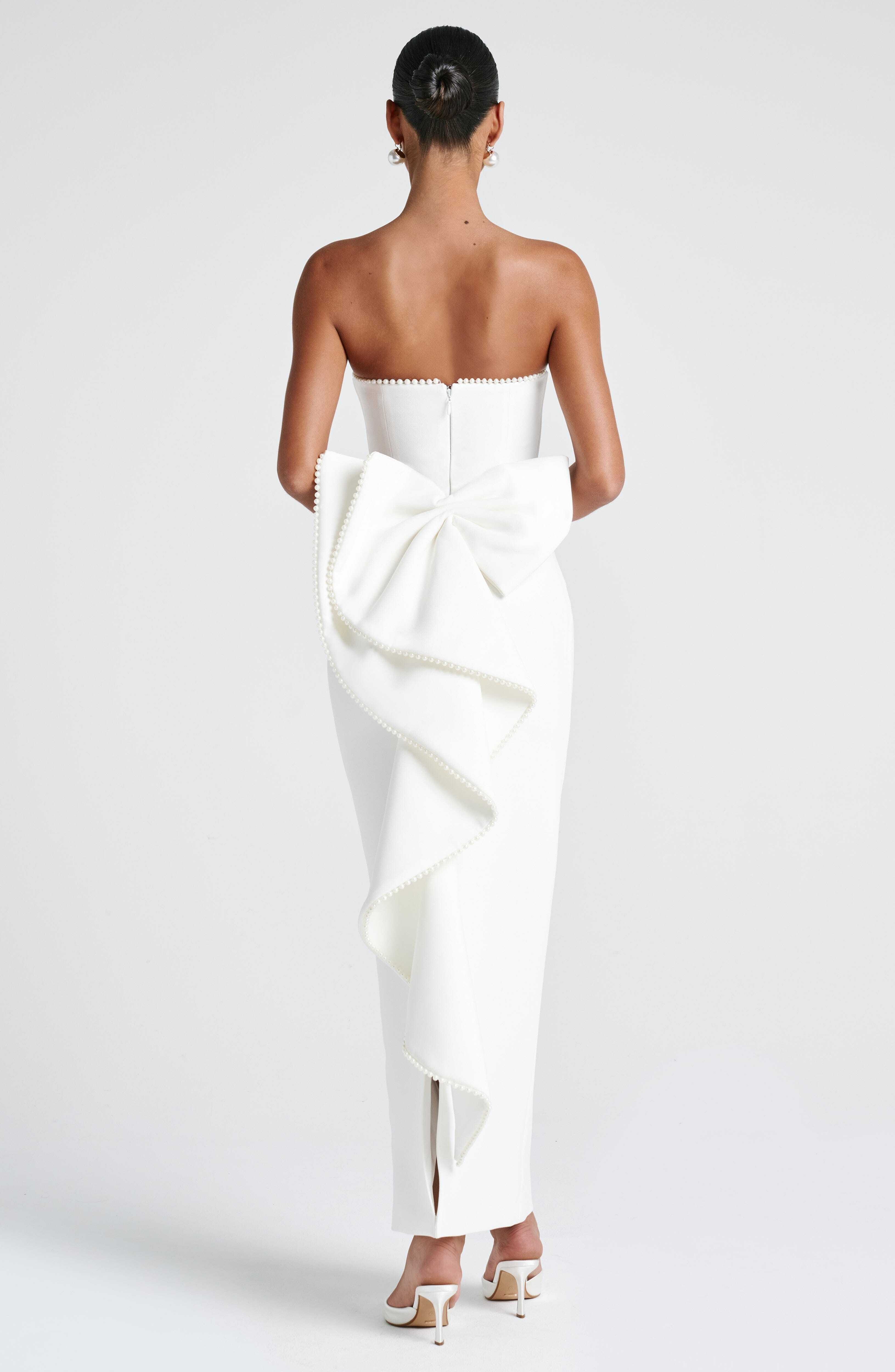 Magnolia Maxi Dress - Ivory - Image 6