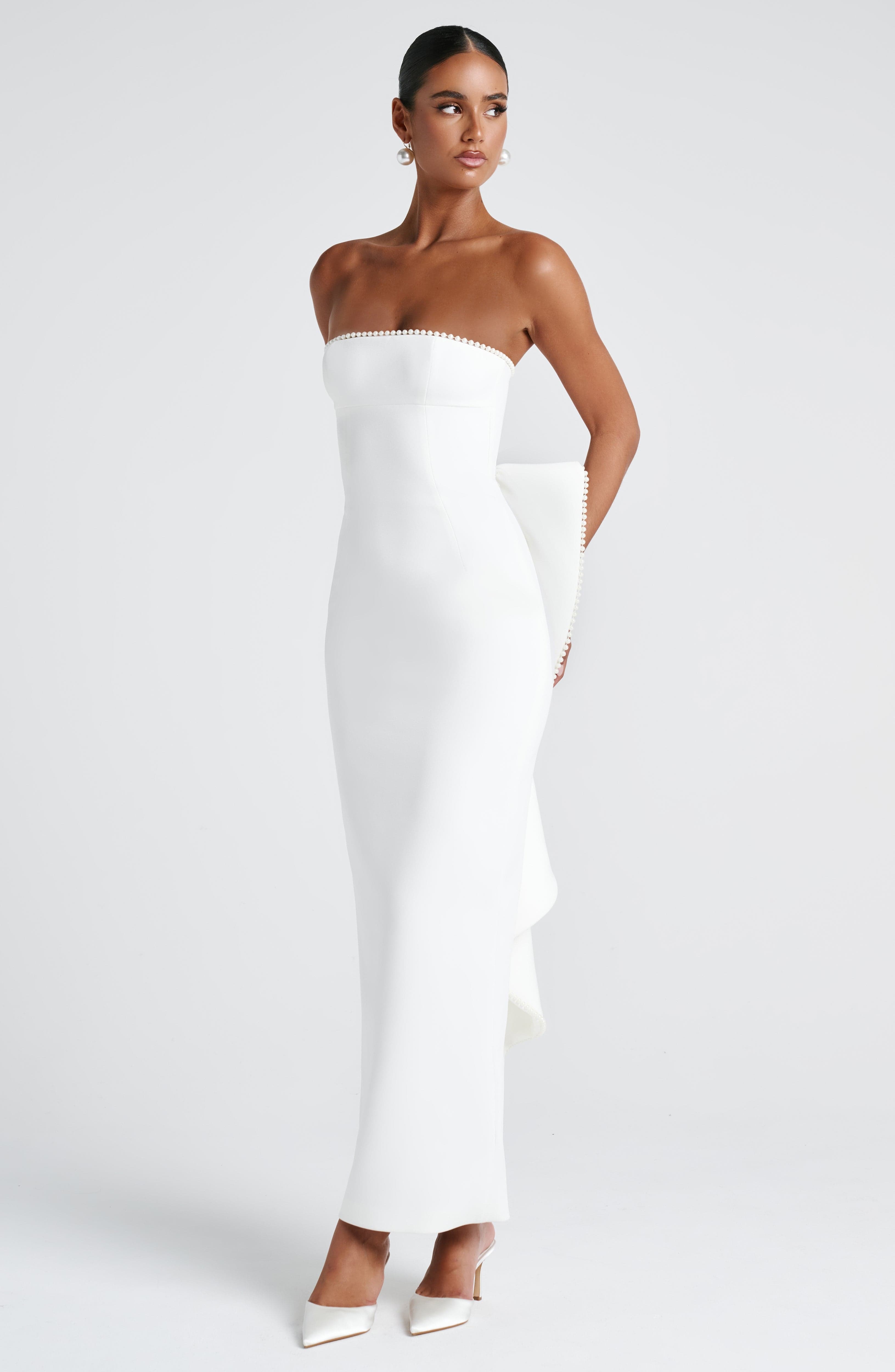 Magnolia Maxi Dress - Ivory - Image 4