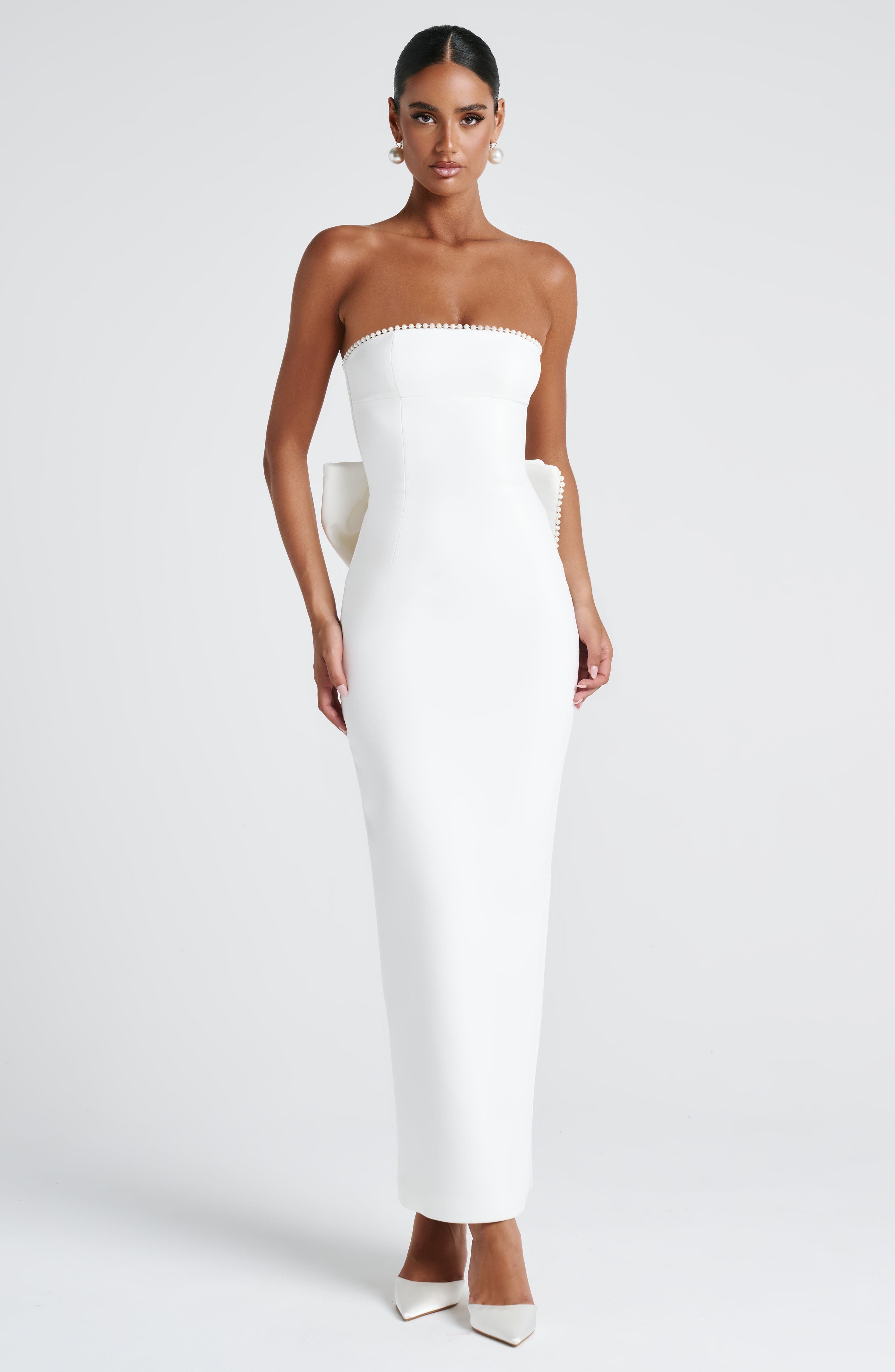 Magnolia Maxi Dress - Ivory - Image 2