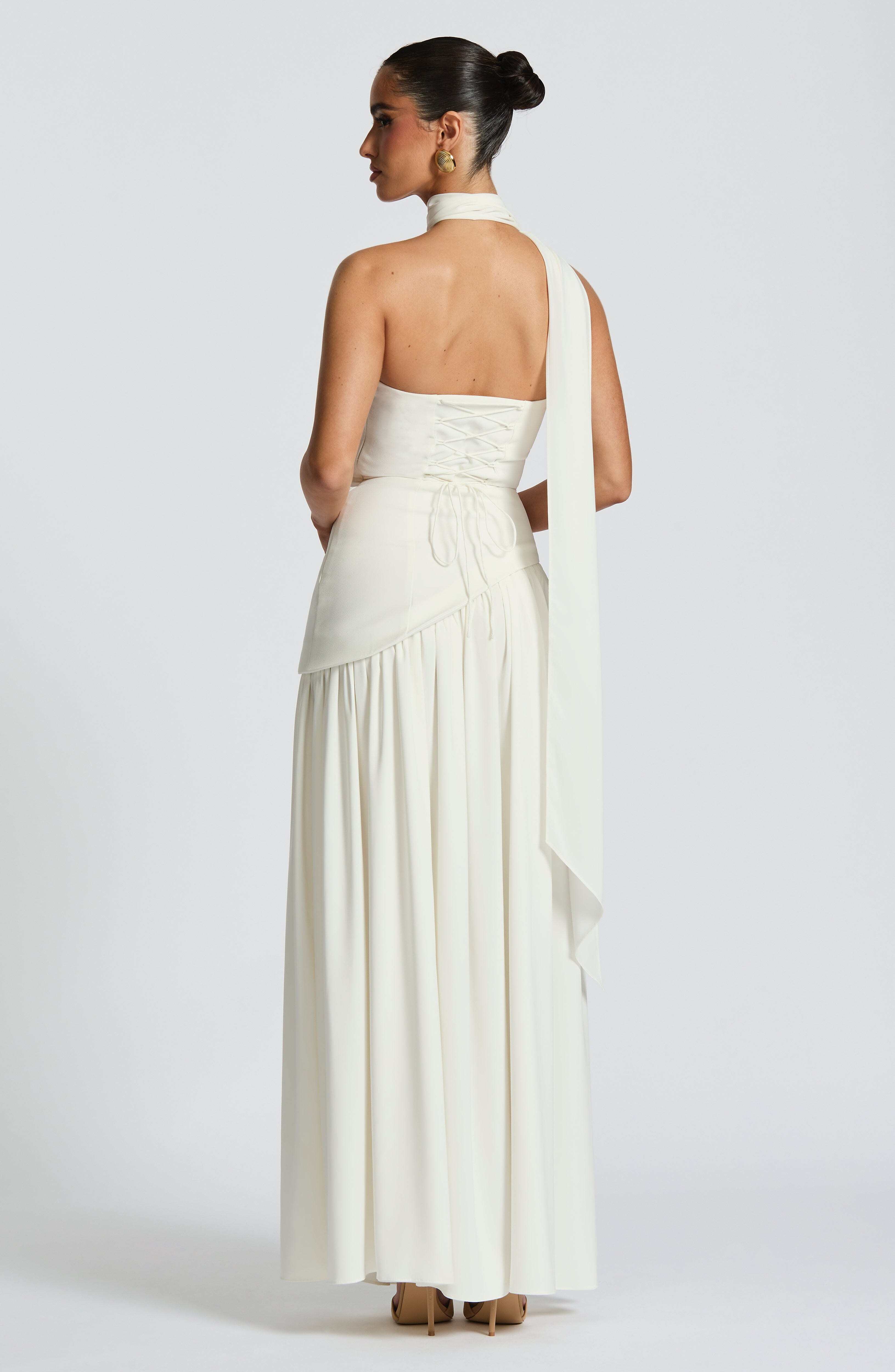 Maliyah Maxi Dress - Ivory - Image 3