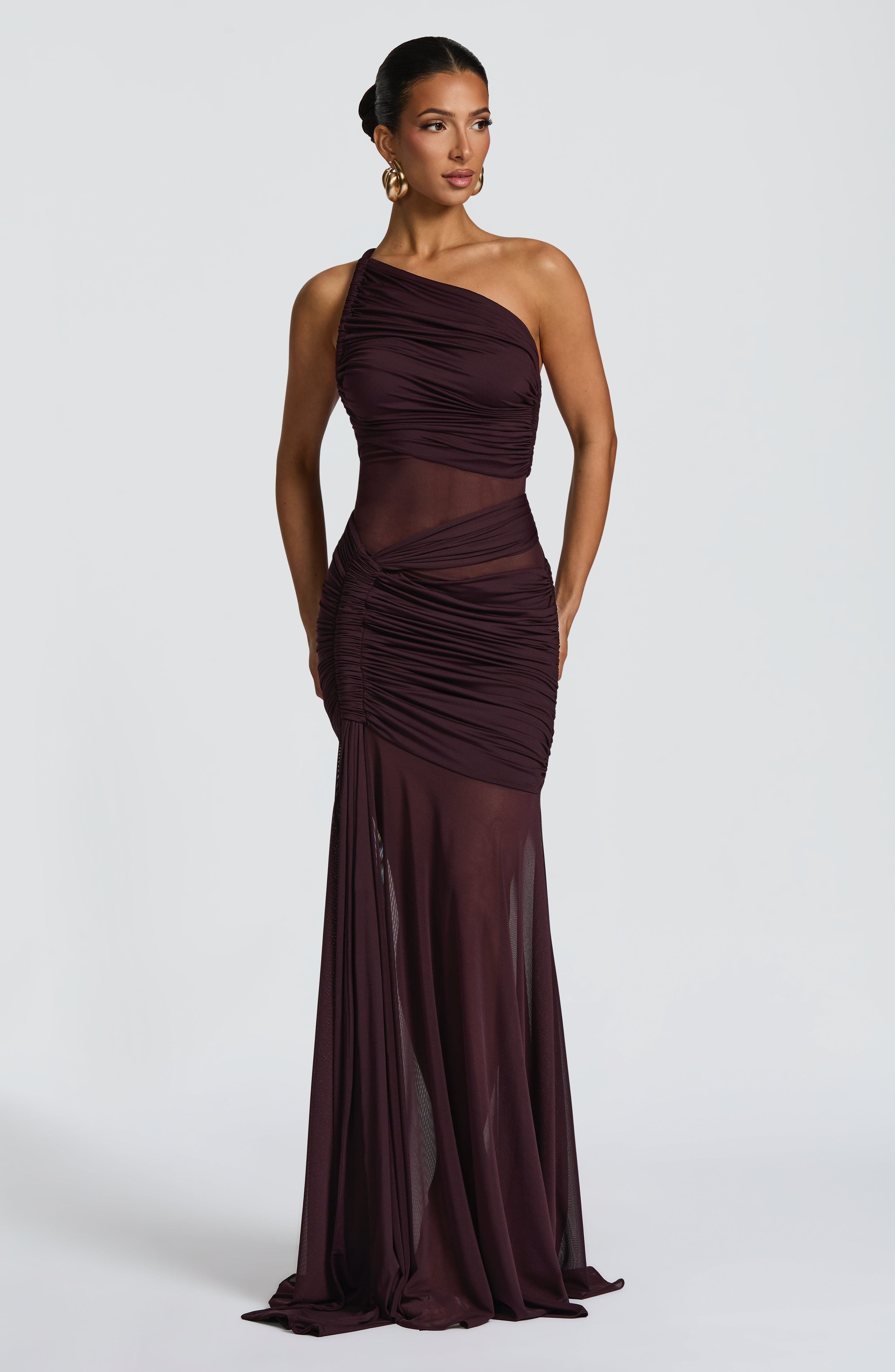 Marianne Maxi Dress - Plum - Image 8