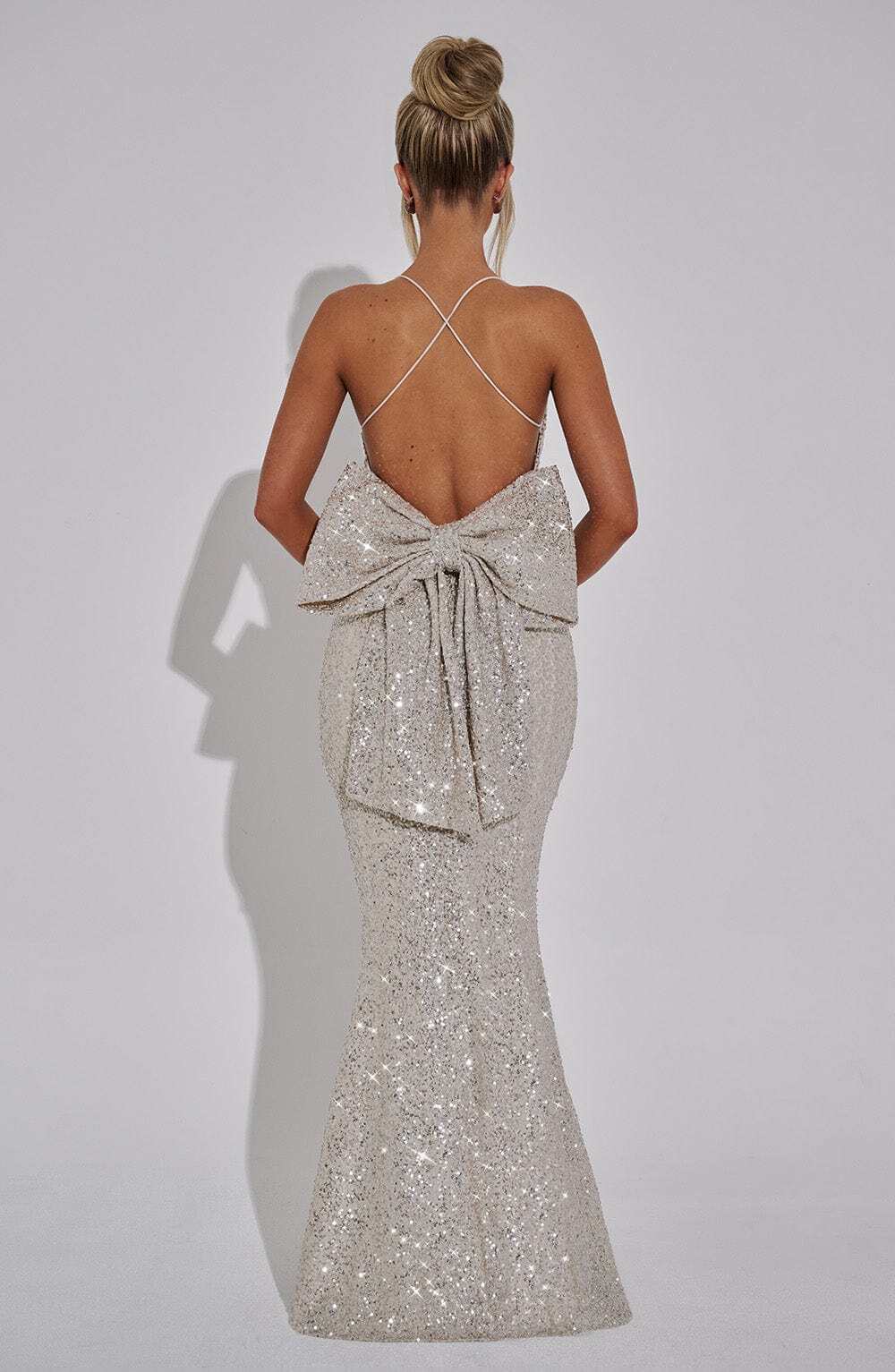 Meridith Maxi Dress - Champagne - Image 6