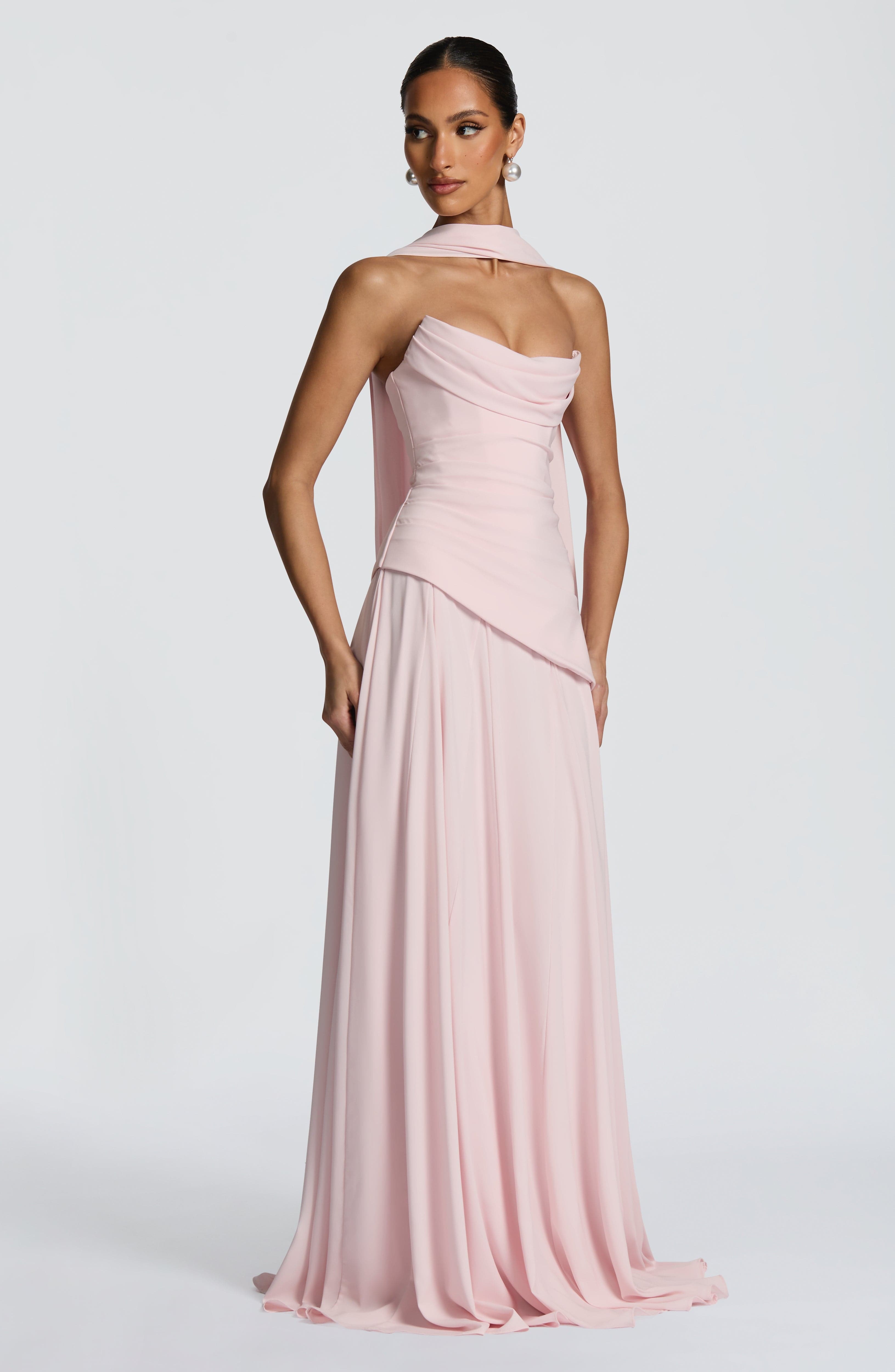 Mila Scarf - Blush - Image 4