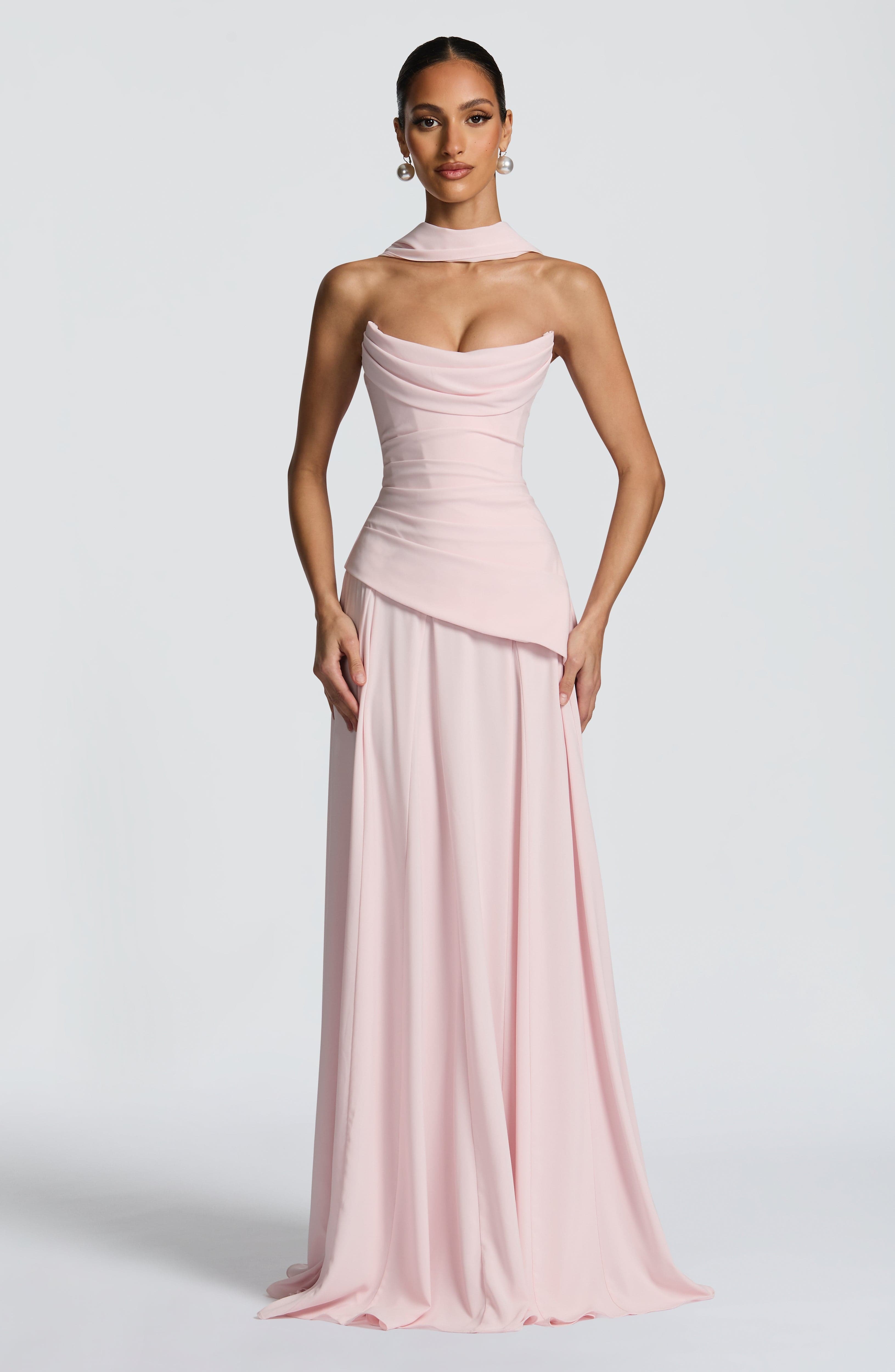 Mila Scarf - Blush - Image 5