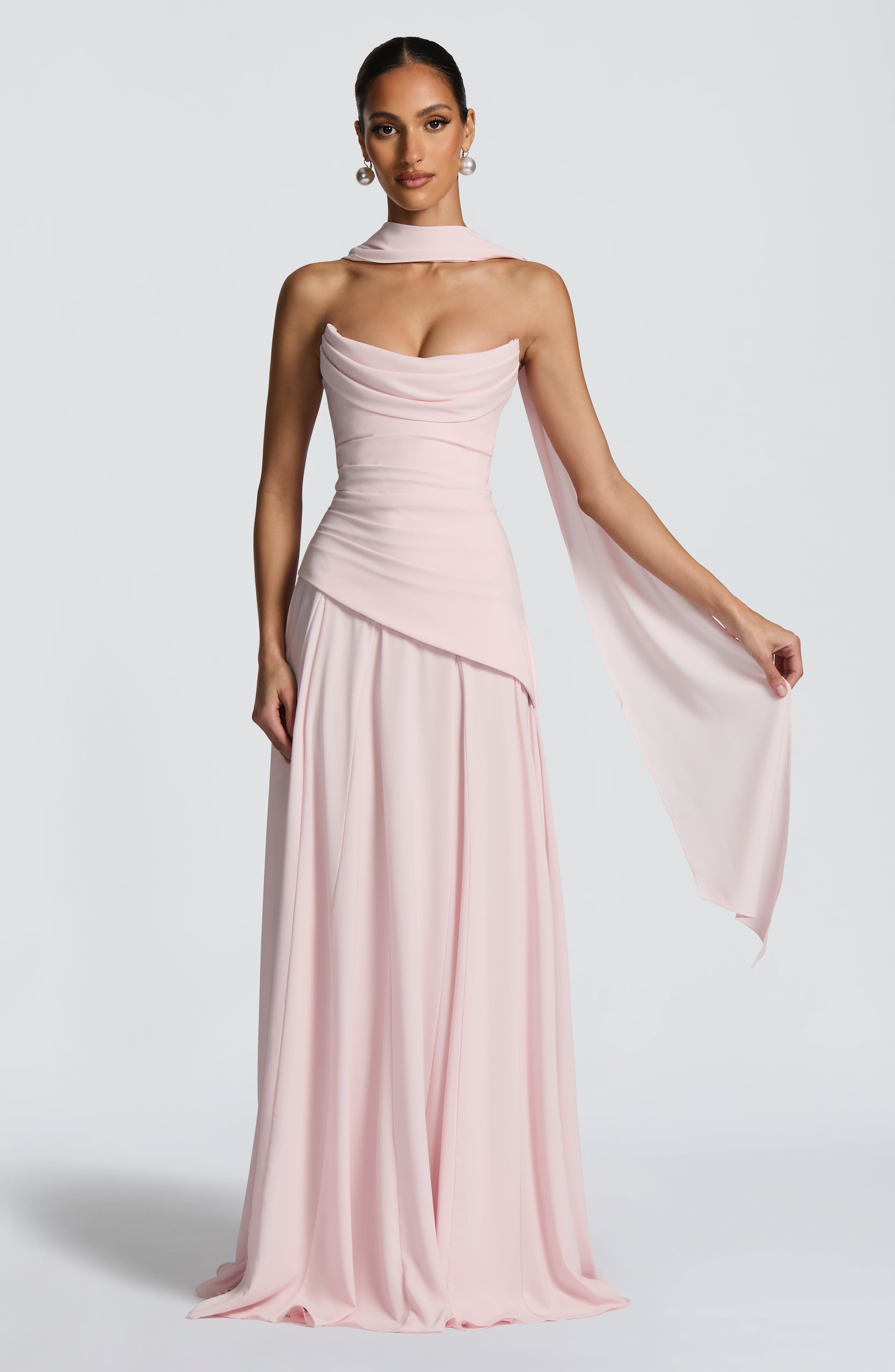 Mila Scarf - Blush - Image 3